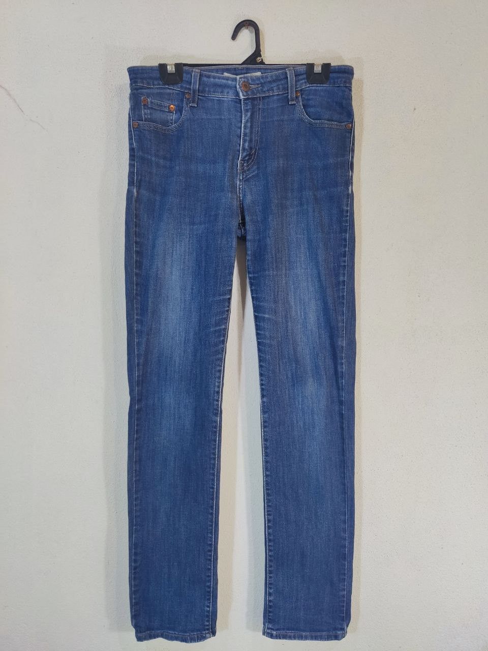 Levi's levis mid rise skinny denim Size 32" / US 10 / IT 46 - 2 Thumbnail