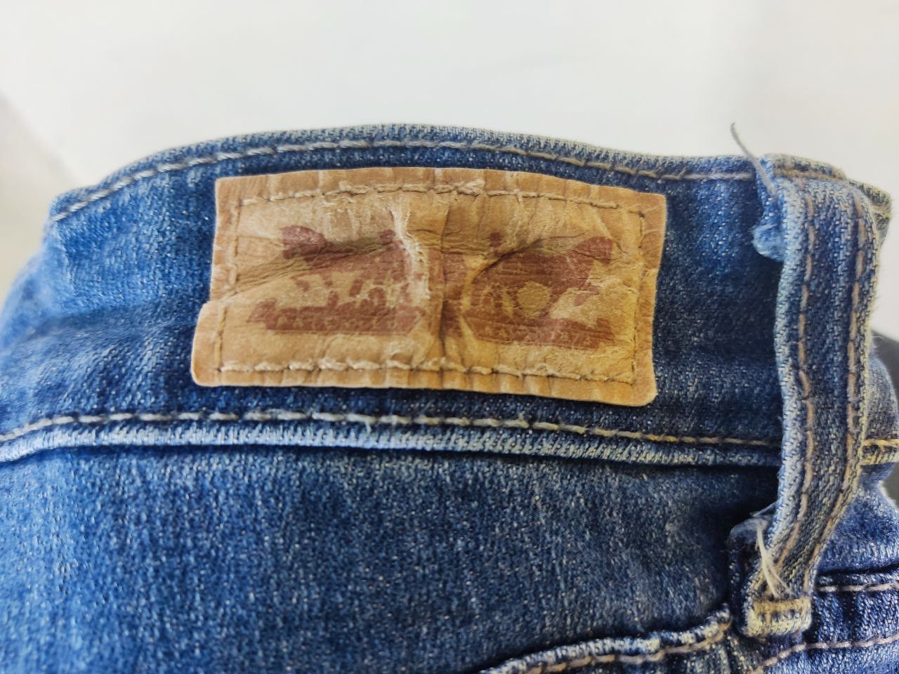 Levi's levis mid rise skinny denim Size 32" / US 10 / IT 46 - 3 Thumbnail