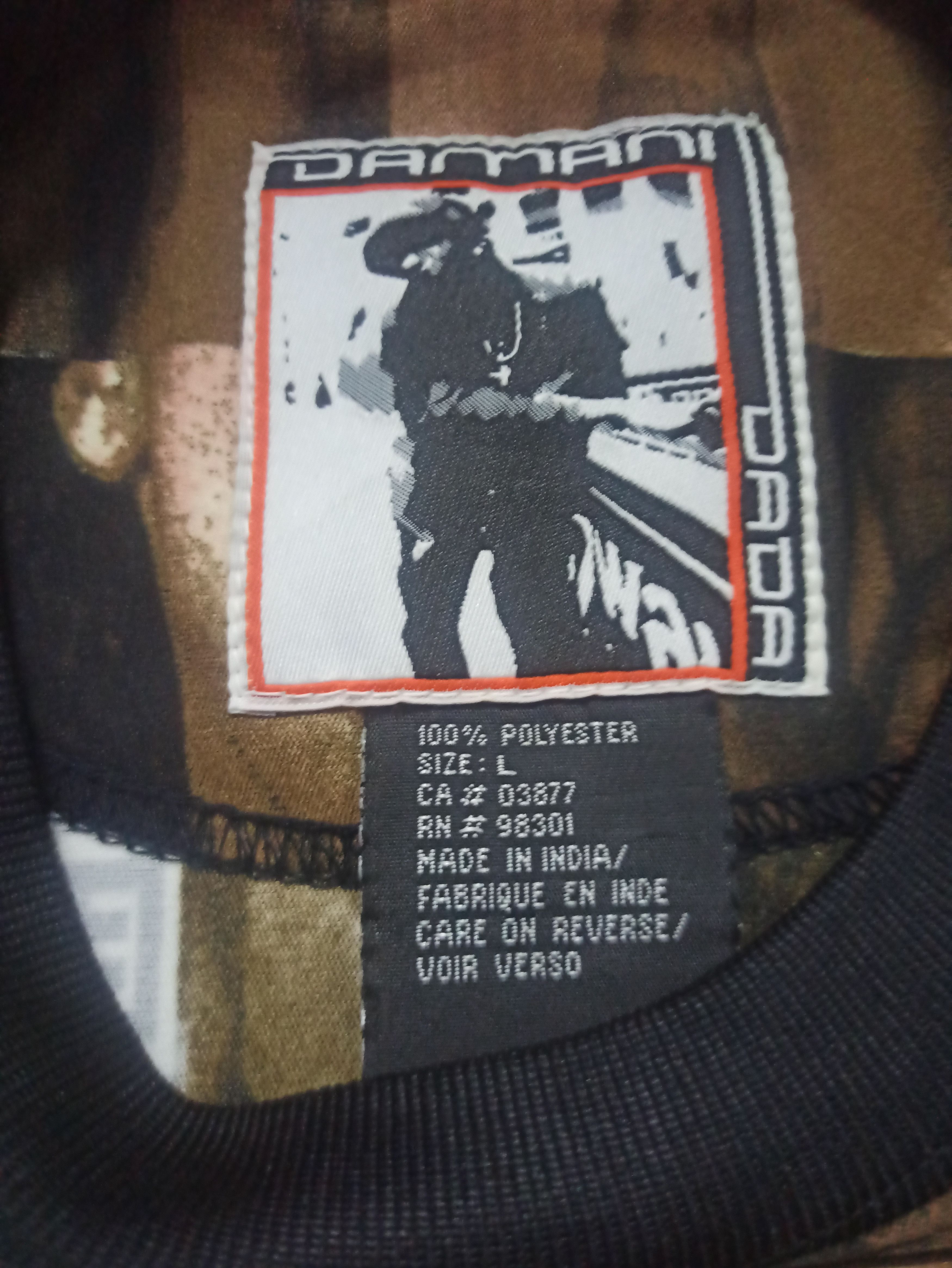 Damani Dada 18+Porn Full Print Photo Tee Damani Dada Size US XL / EU 56 / 4 - 4 Thumbnail