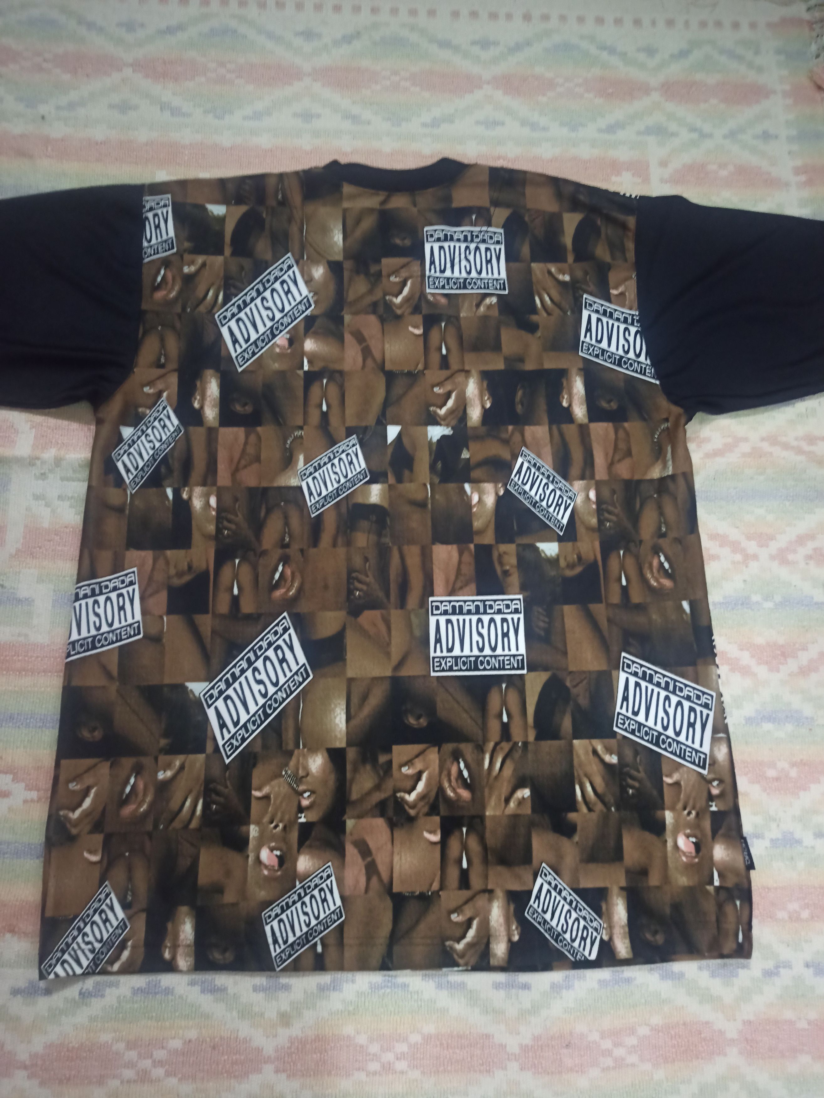 Damani Dada 18+Porn Full Print Photo Tee Damani Dada Size US XL / EU 56 / 4 - 2 Thumbnail