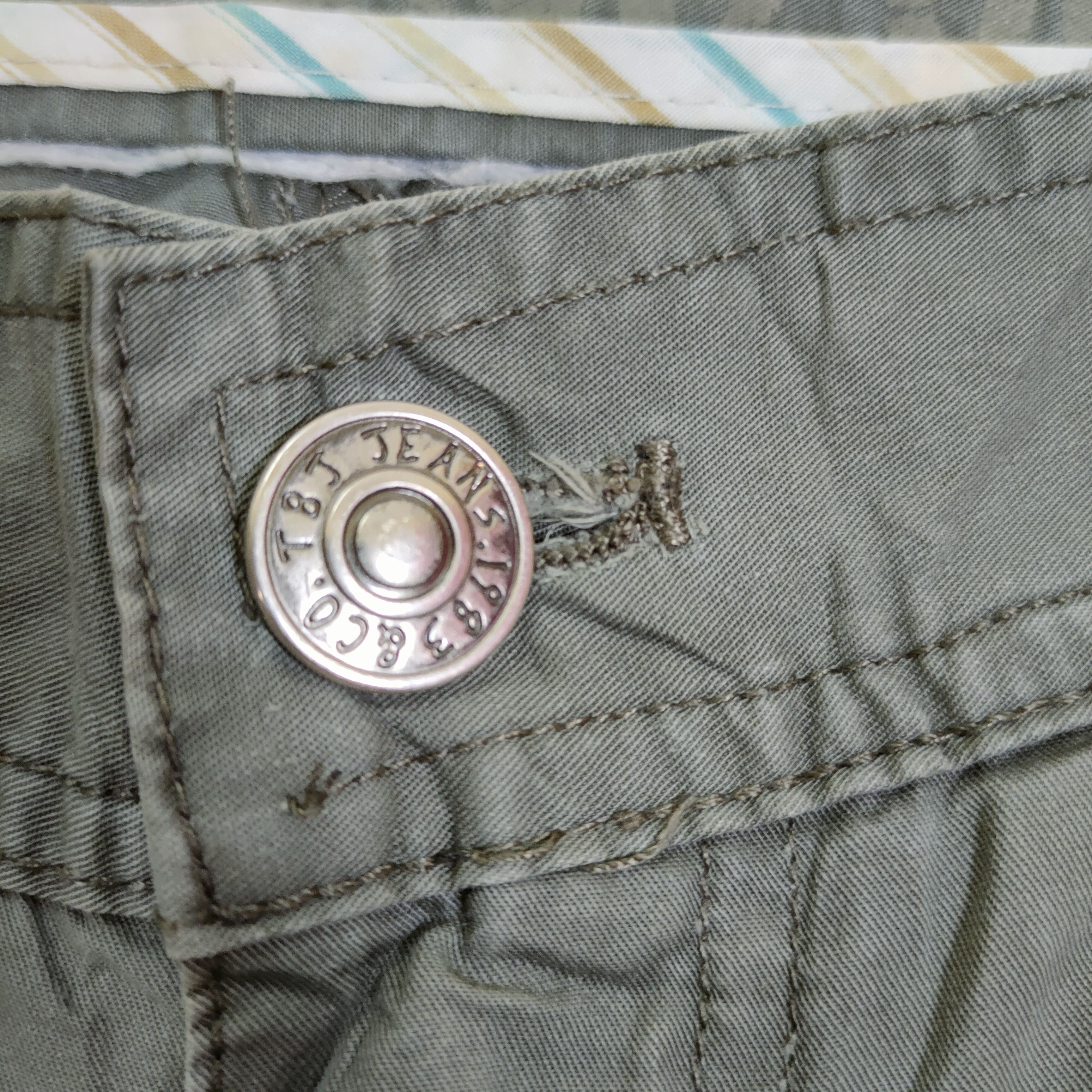 Japanese Brand VINTAGE TBJ FADED BONDAGE CARGO PANTS Size US 32 / EU 48 - 8 Thumbnail