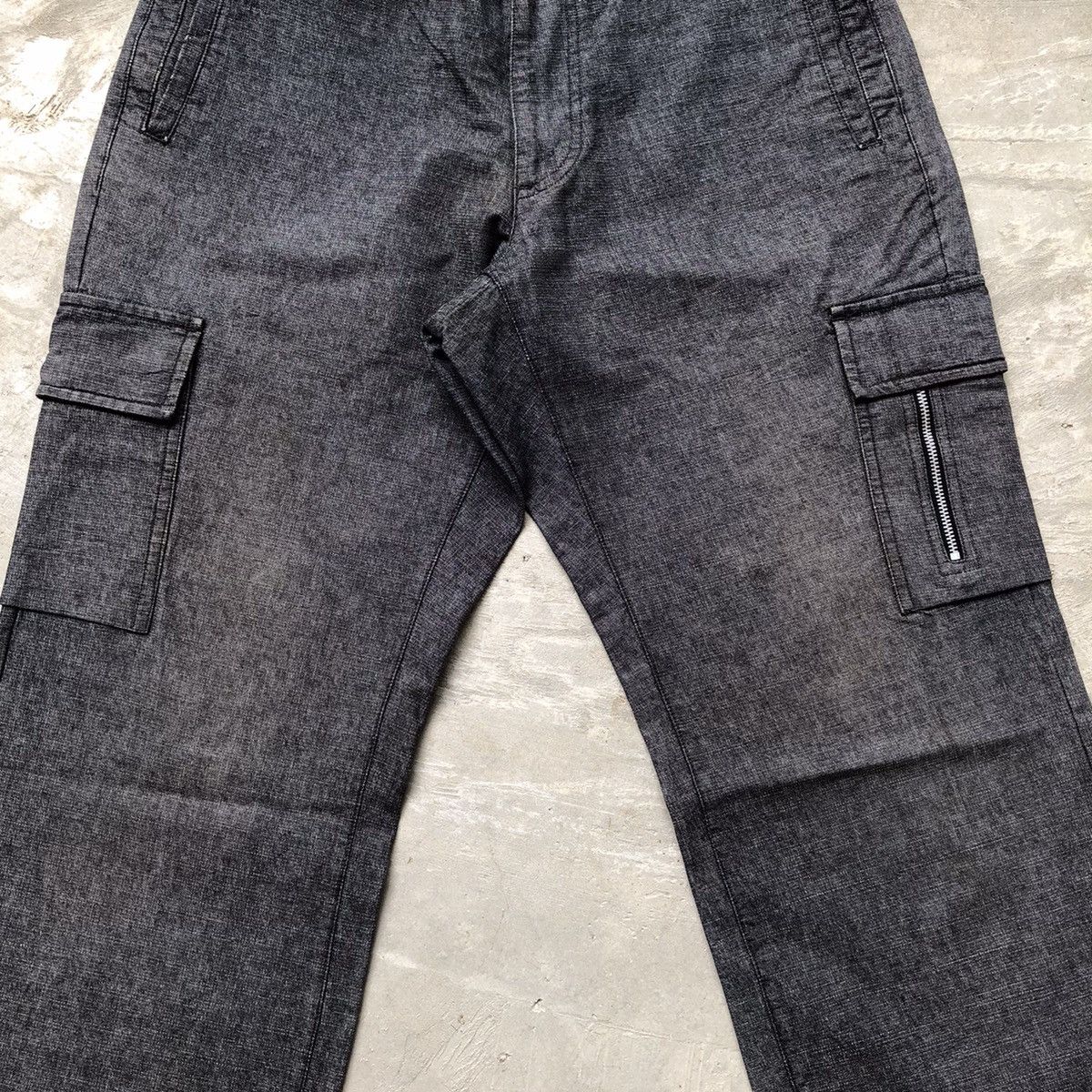 Comme Ca Ism × Japanese Brand Comme ca ism faded black multiple pocket cargo pants Size US 30 / EU 46 - 2 Thumbnail