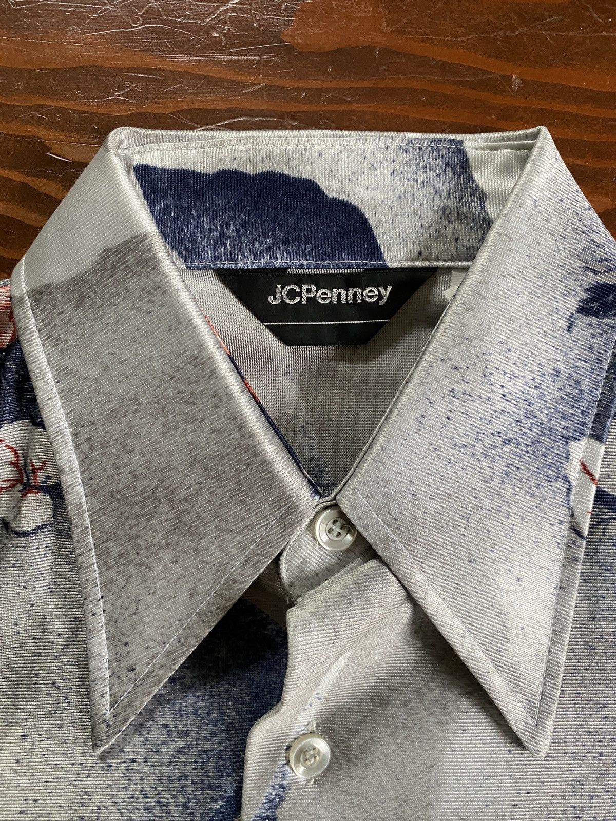 Retrofit Vintage 70’s JC Penney Floral Polyester Style Button Up Size US M / EU 48-50 / 2 - 7 Thumbnail