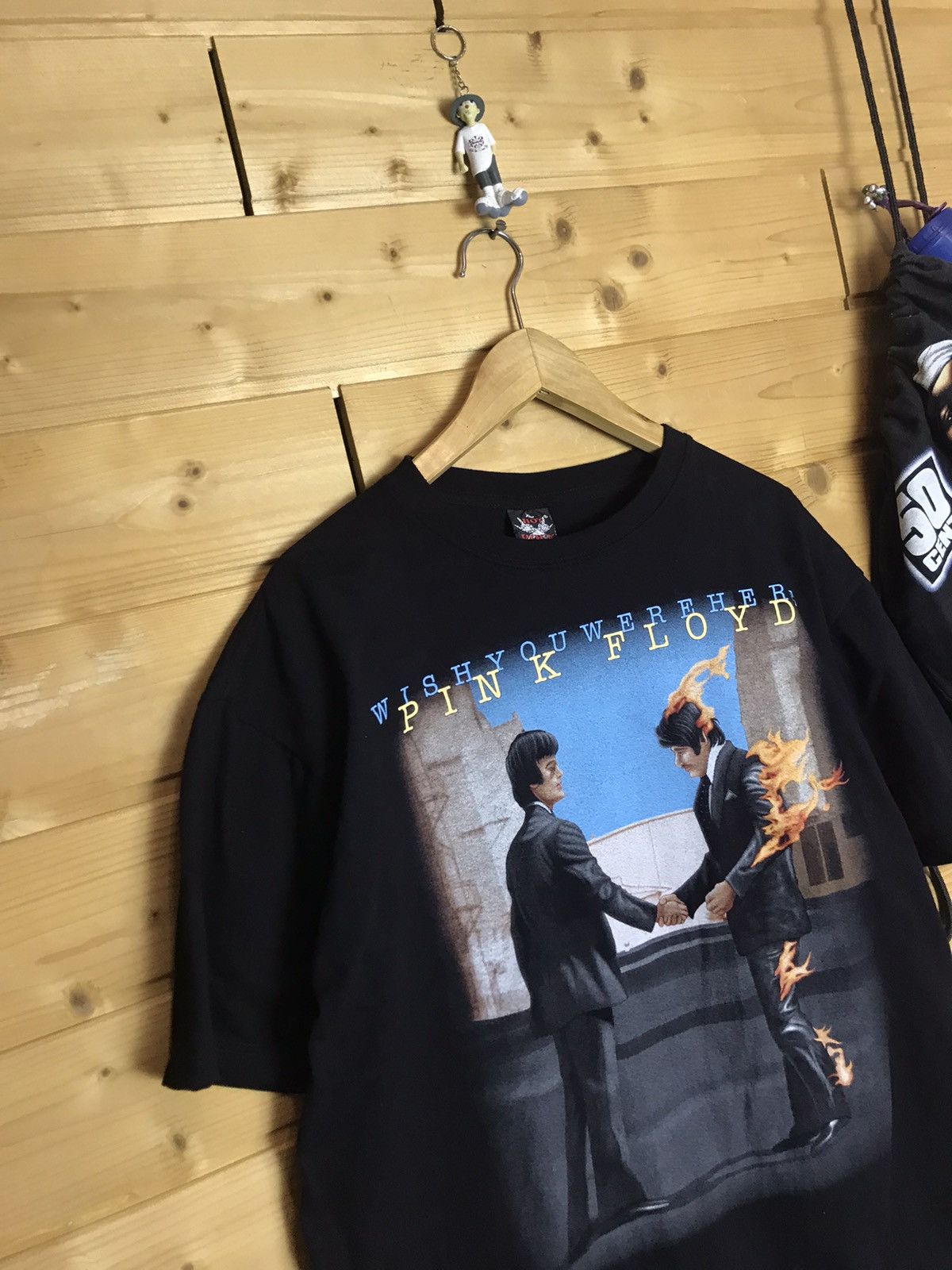 Vintage Vintage Pink Floyd wish you were here t-shirt Size US XL / EU 56 / 4 - 2 Thumbnail