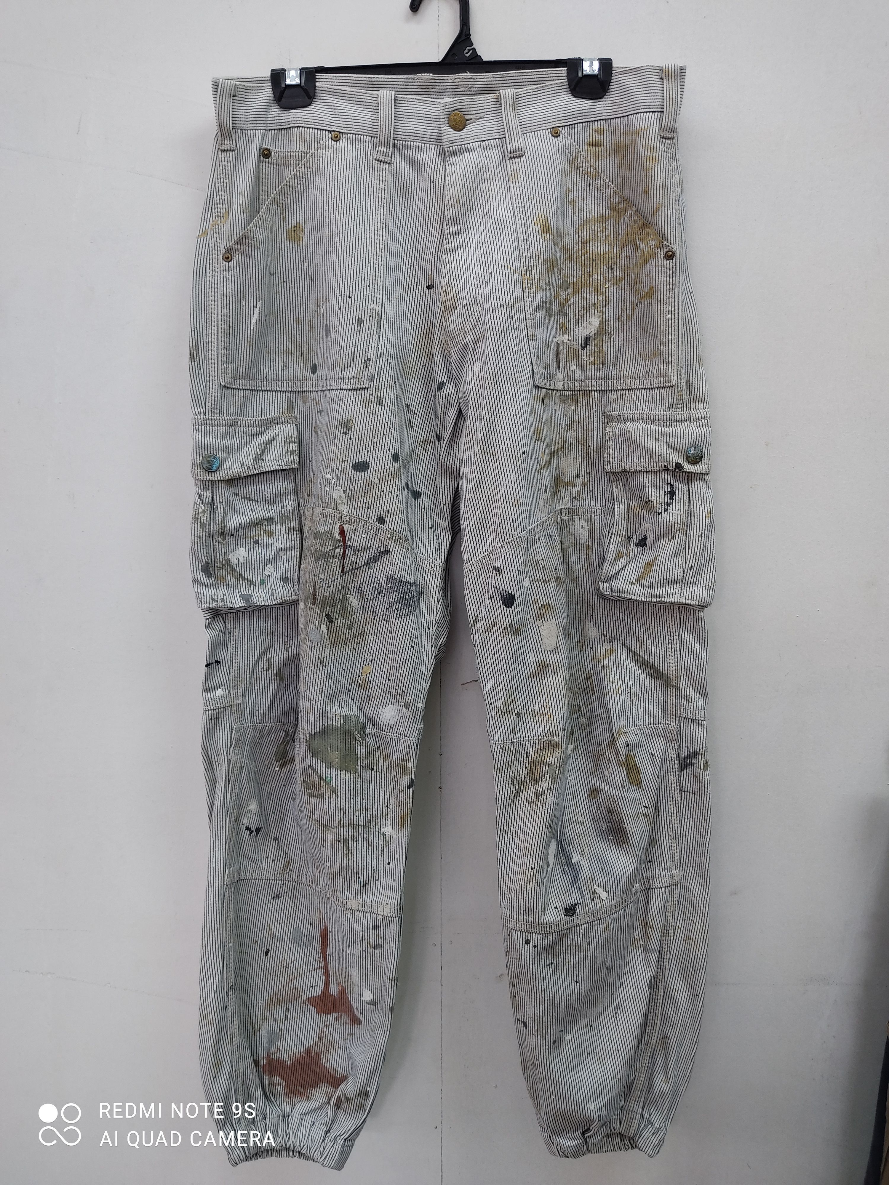 Japanese Brand Dogman Painter Workers Multipocket Utility Cargo Pant Size US 34 / EU 50 - 1 Thumbnail