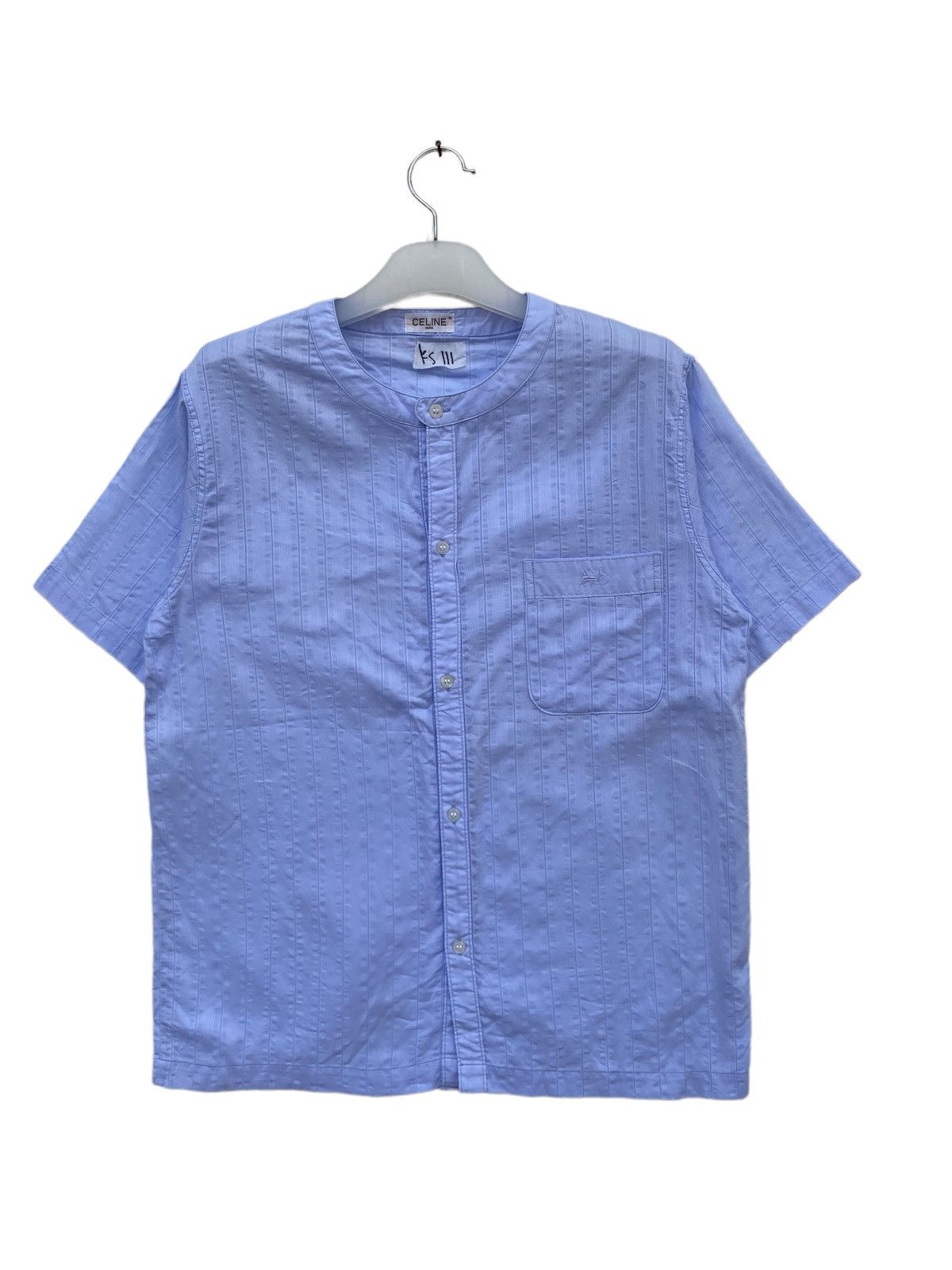 Celine Vintage Celine Shirt Size US M / EU 48-50 / 2 - 1 Thumbnail