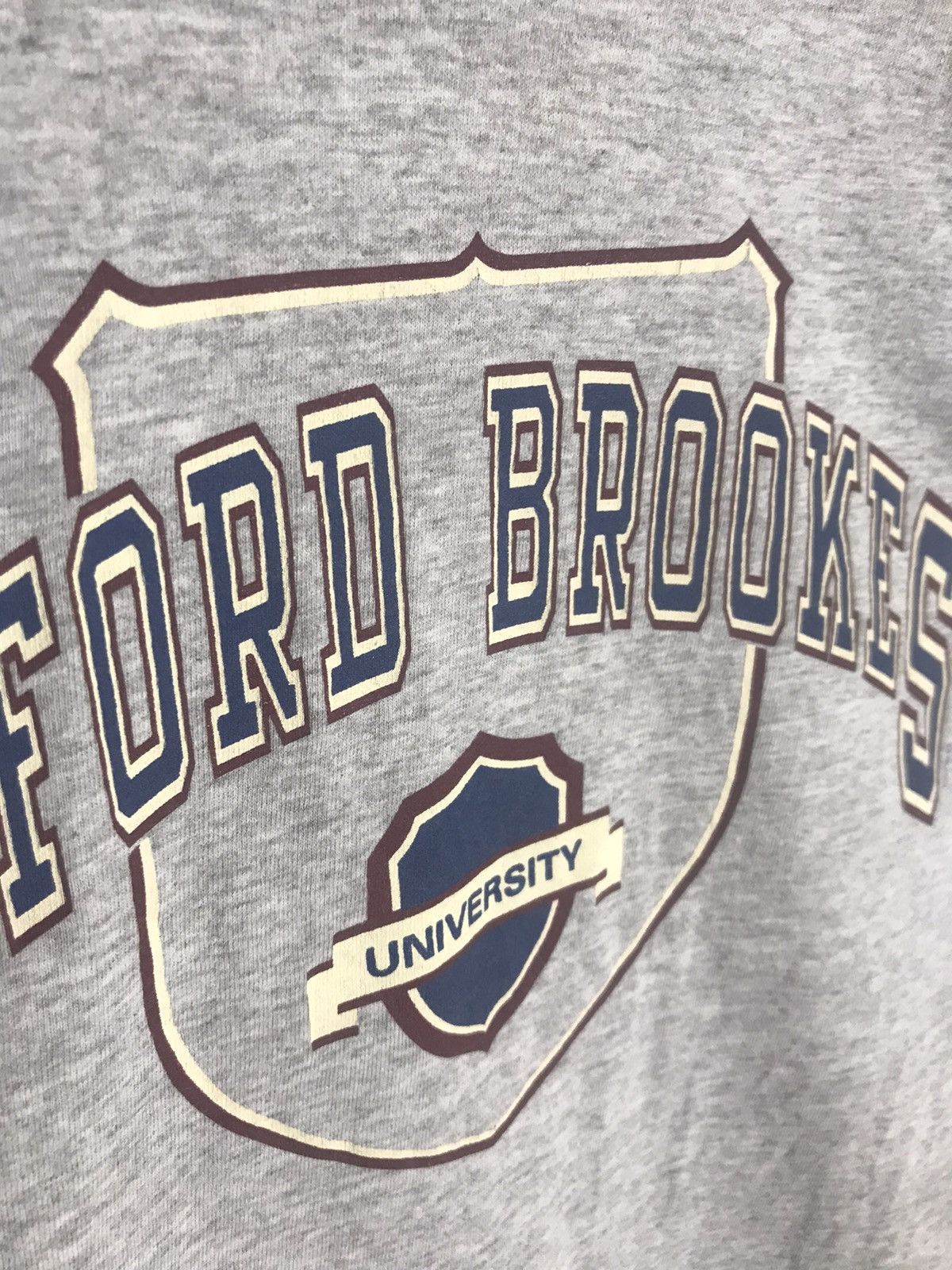 Vintage 1993 Vintage 90s Oxford Brooks University single stitch Size US S / EU 44-46 / 1 - 2 Thumbnail