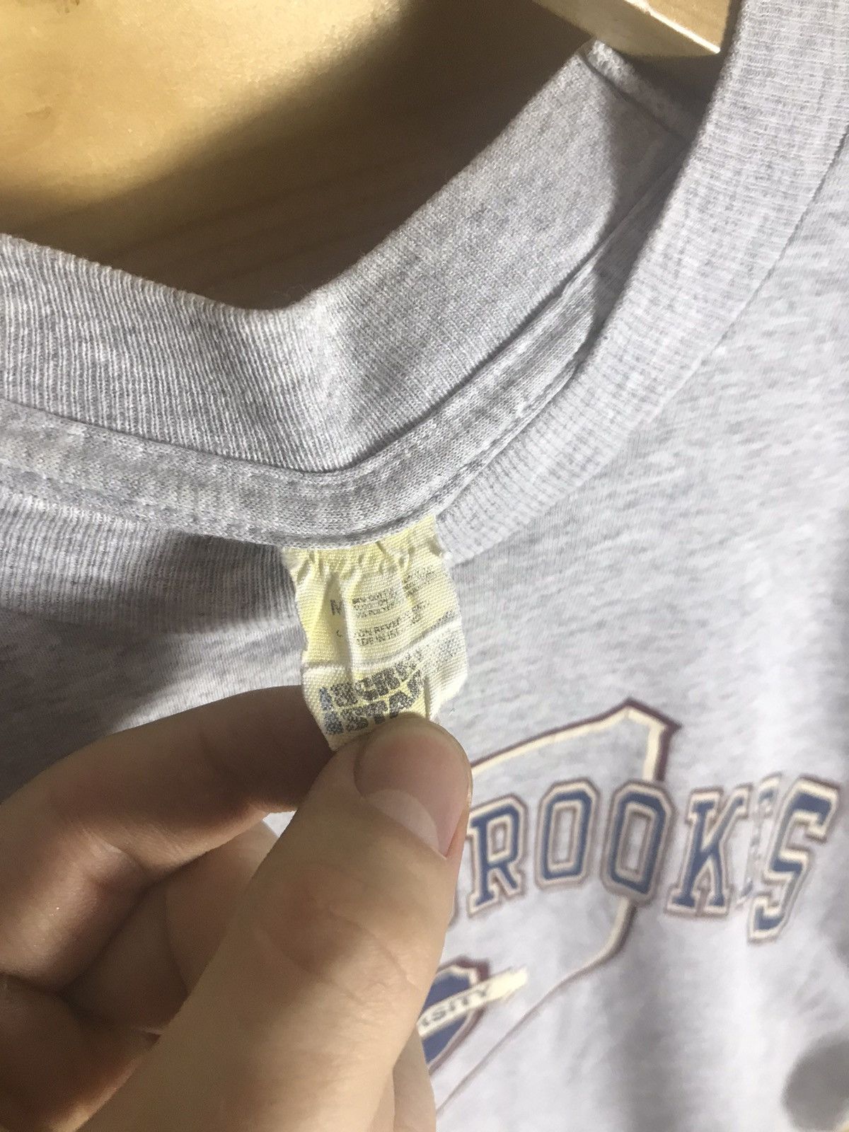 Vintage 1993 Vintage 90s Oxford Brooks University single stitch Size US S / EU 44-46 / 1 - 7 Thumbnail