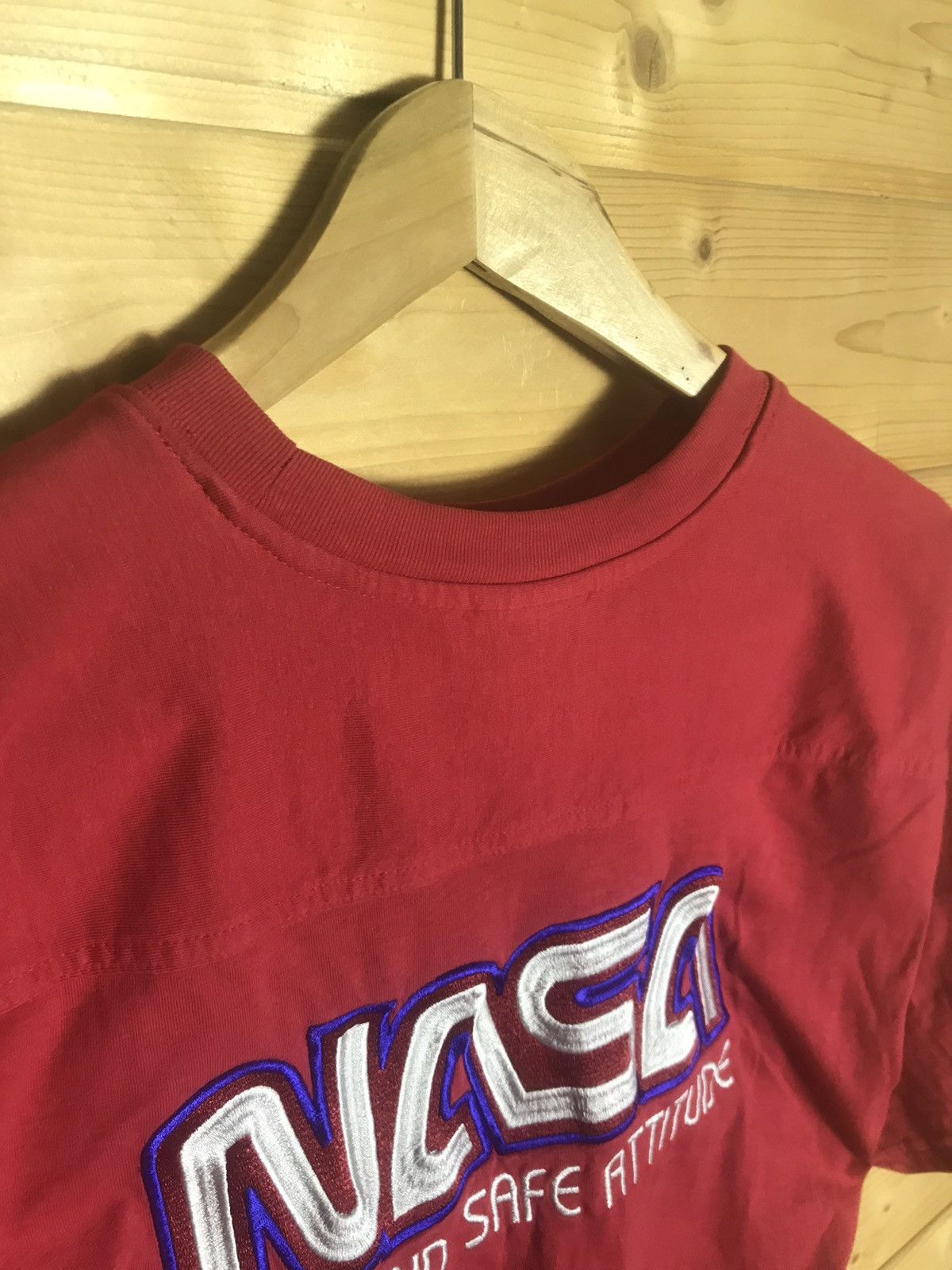 Vintage Vintage Nasa big logo t-shirt Size US M / EU 48-50 / 2 - 4 Thumbnail