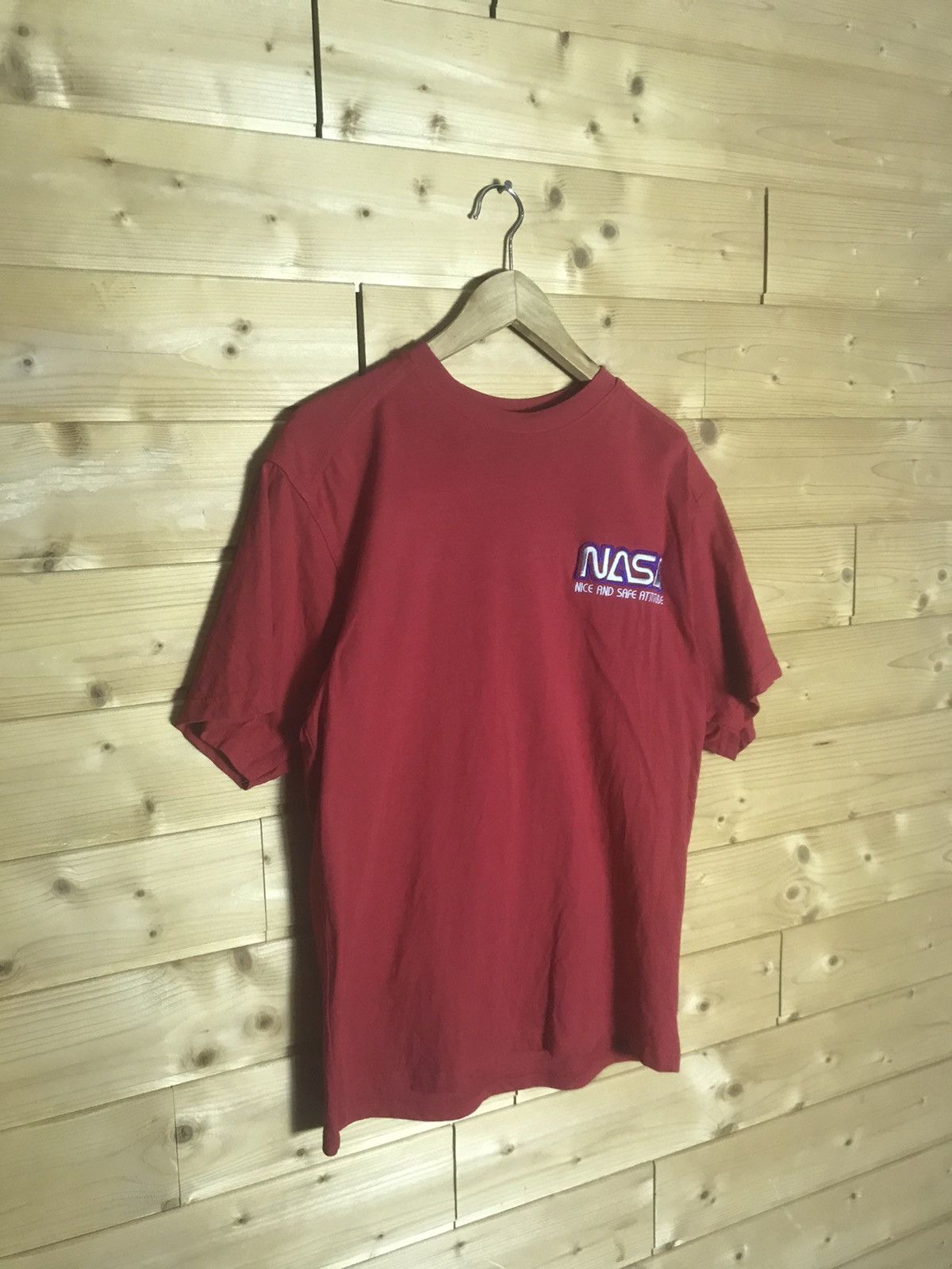 Vintage Vintage Nasa big logo t-shirt Size US M / EU 48-50 / 2 - 5 Thumbnail