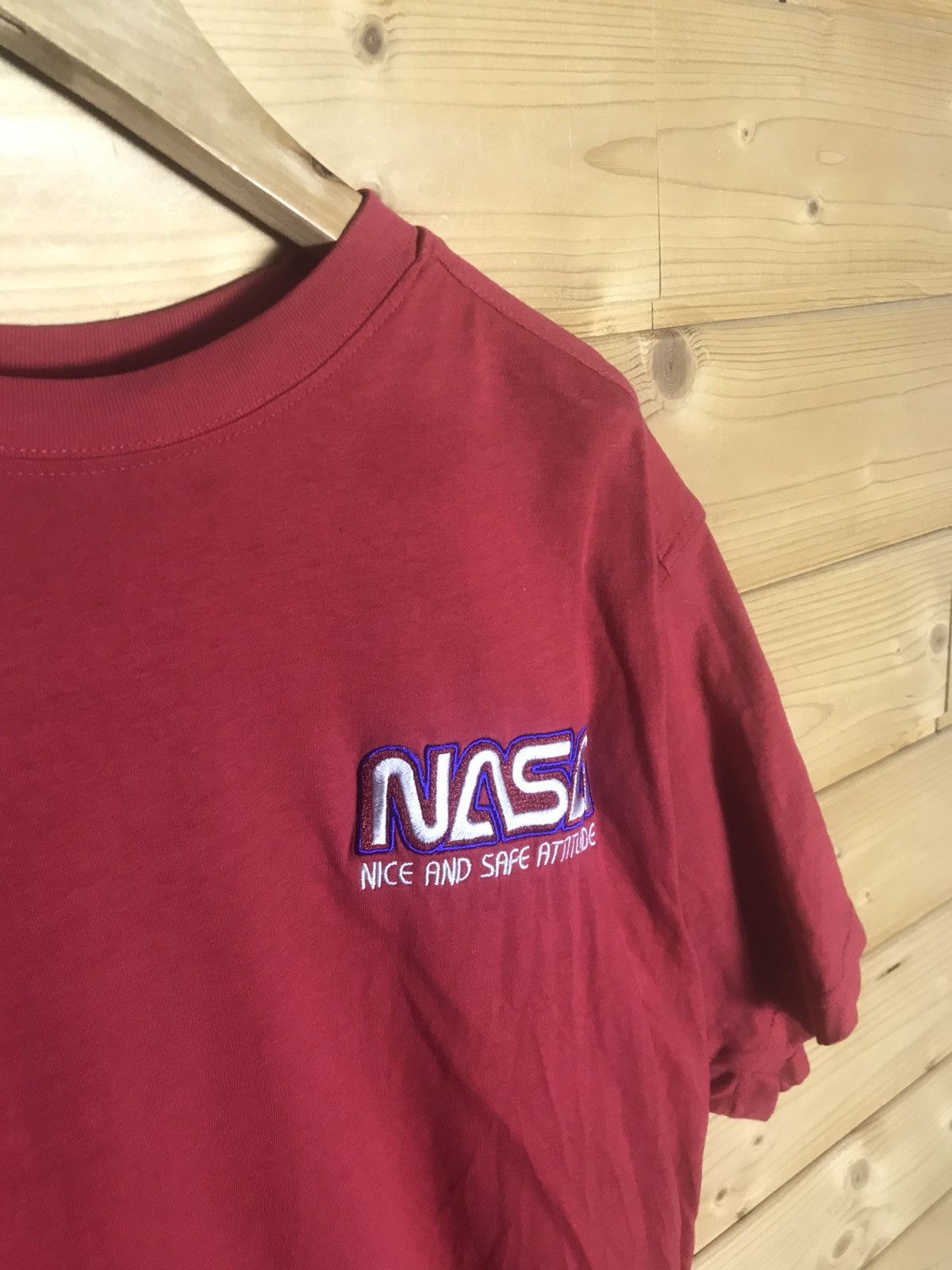 Vintage Vintage Nasa big logo t-shirt Size US M / EU 48-50 / 2 - 6 Thumbnail