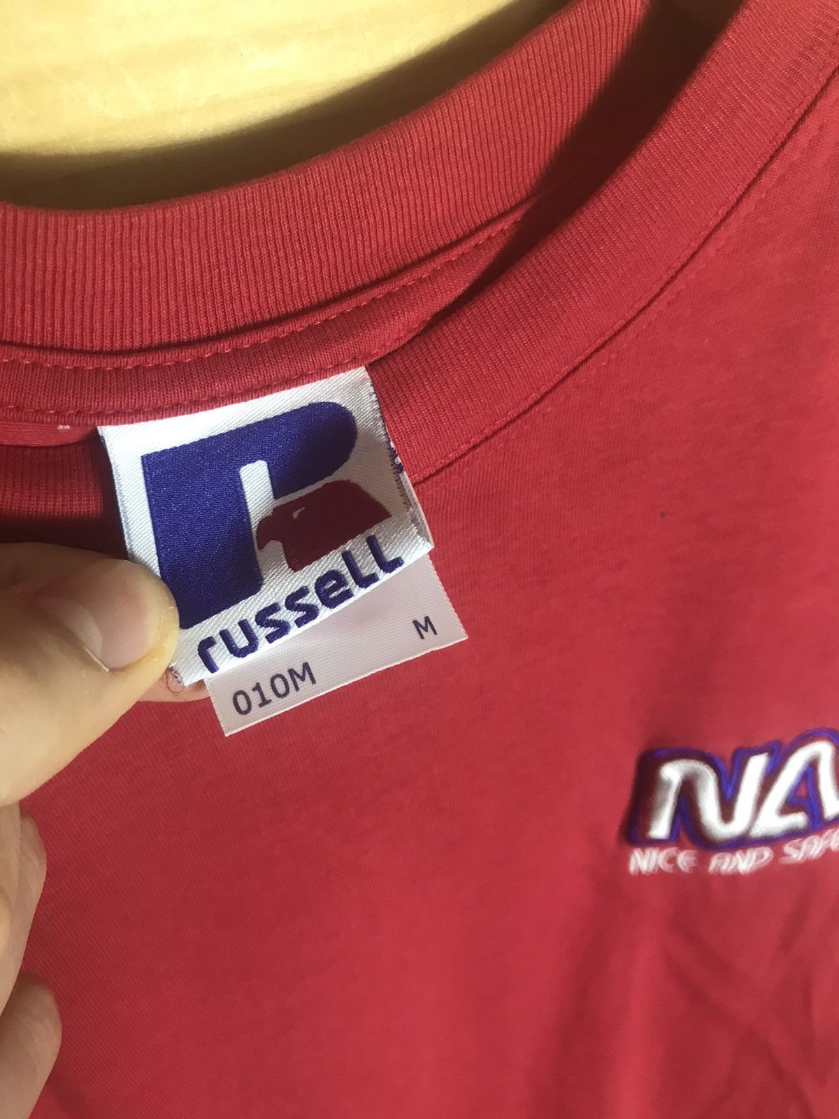 Vintage Vintage Nasa big logo t-shirt Size US M / EU 48-50 / 2 - 8 Thumbnail
