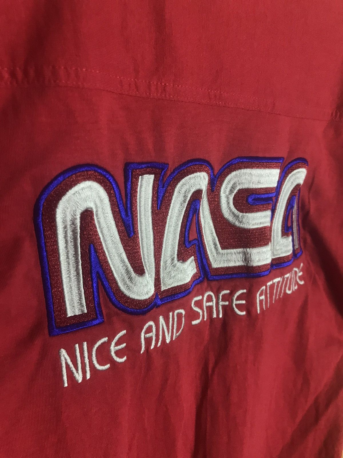 Vintage Vintage Nasa big logo t-shirt Size US M / EU 48-50 / 2 - 2 Thumbnail