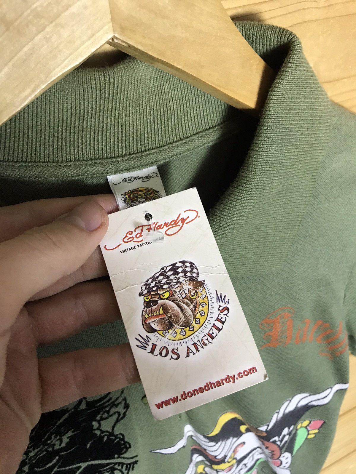 Ed Hardy Vintage Ed Hardy polo Size S / US 4 / IT 40 - 5 Thumbnail