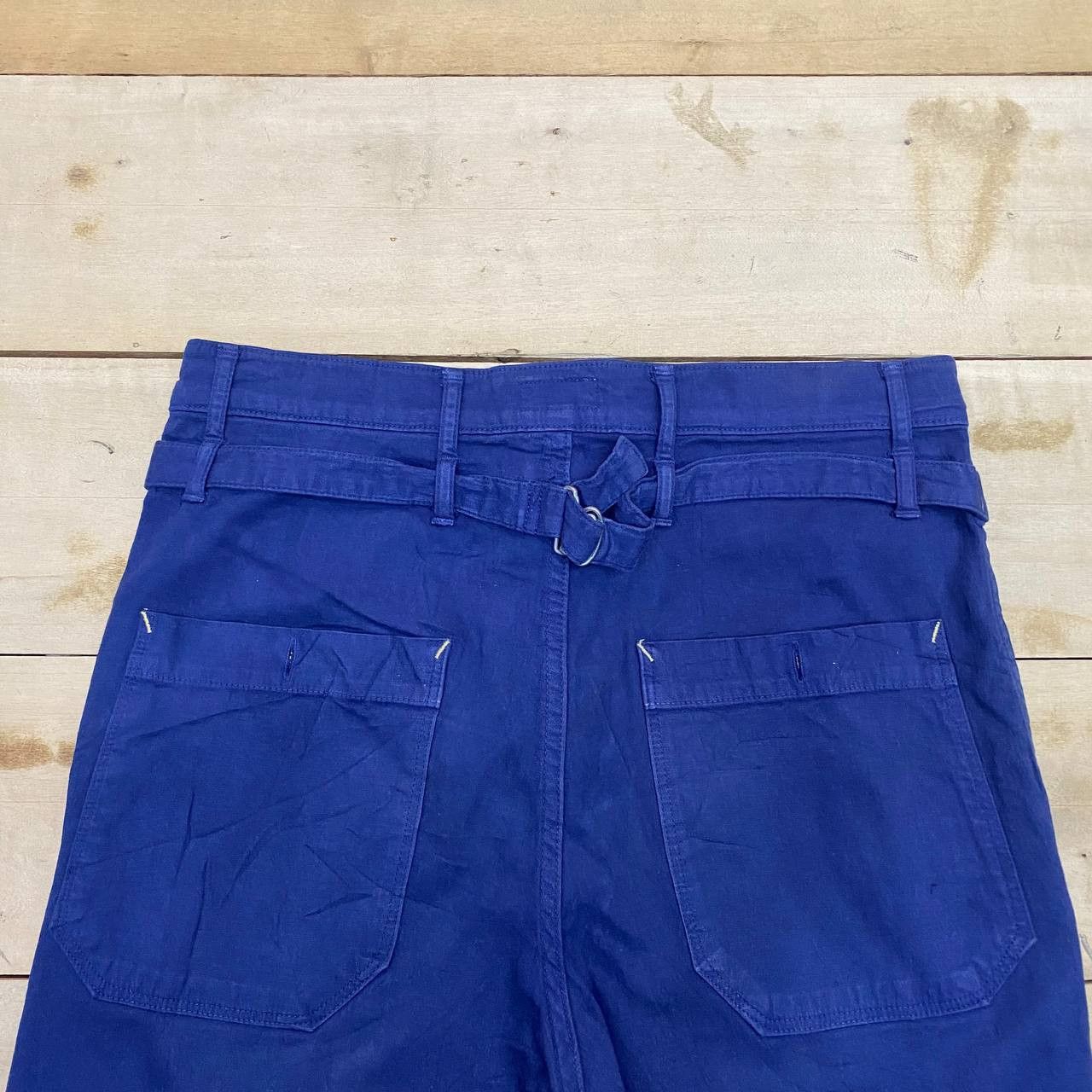 Japanese Brand × Spellbound X404 SPELL BOUND JAPAN MADE BUCKLE BACK SLIM ANKLE PANTS Size US 30 / EU 46 - 2 Thumbnail
