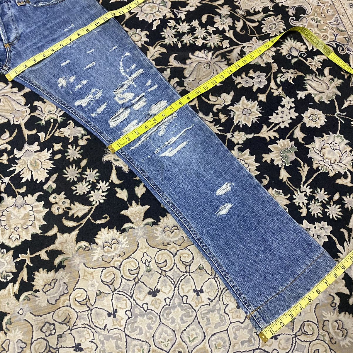 Dolce & Gabbana Dolce & Gabbana Denim Thrashed Jeans Size US 30 / EU 46 - 18 Thumbnail