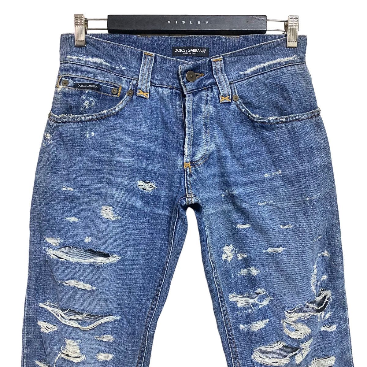 Dolce & Gabbana Dolce & Gabbana Denim Thrashed Jeans Size US 30 / EU 46 - 3 Thumbnail