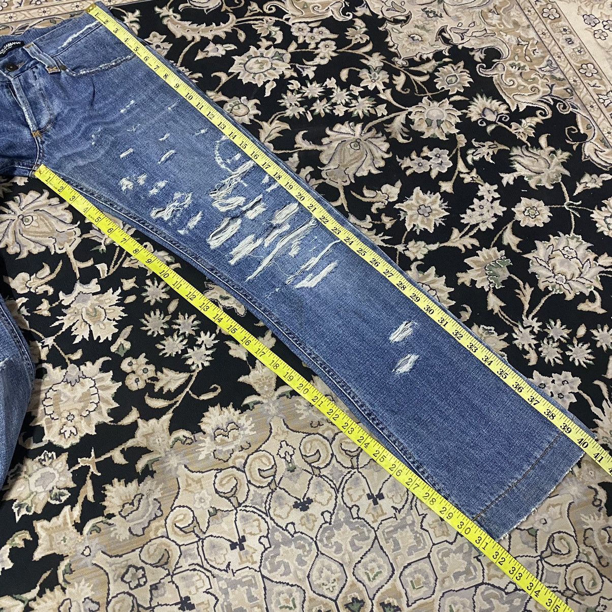 Dolce & Gabbana Dolce & Gabbana Denim Thrashed Jeans Size US 30 / EU 46 - 17 Thumbnail