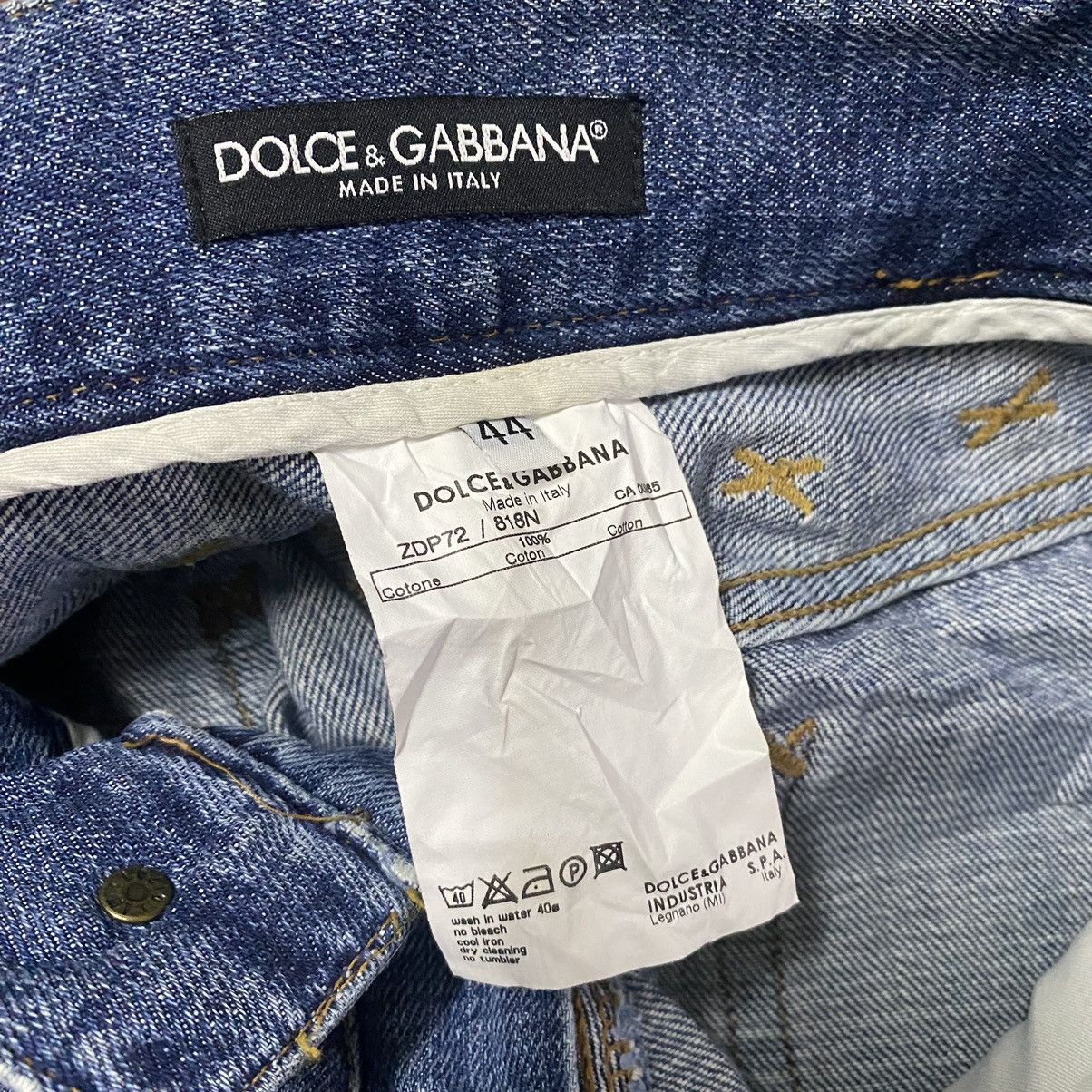 Dolce & Gabbana Dolce & Gabbana Denim Thrashed Jeans Size US 30 / EU 46 - 14 Thumbnail