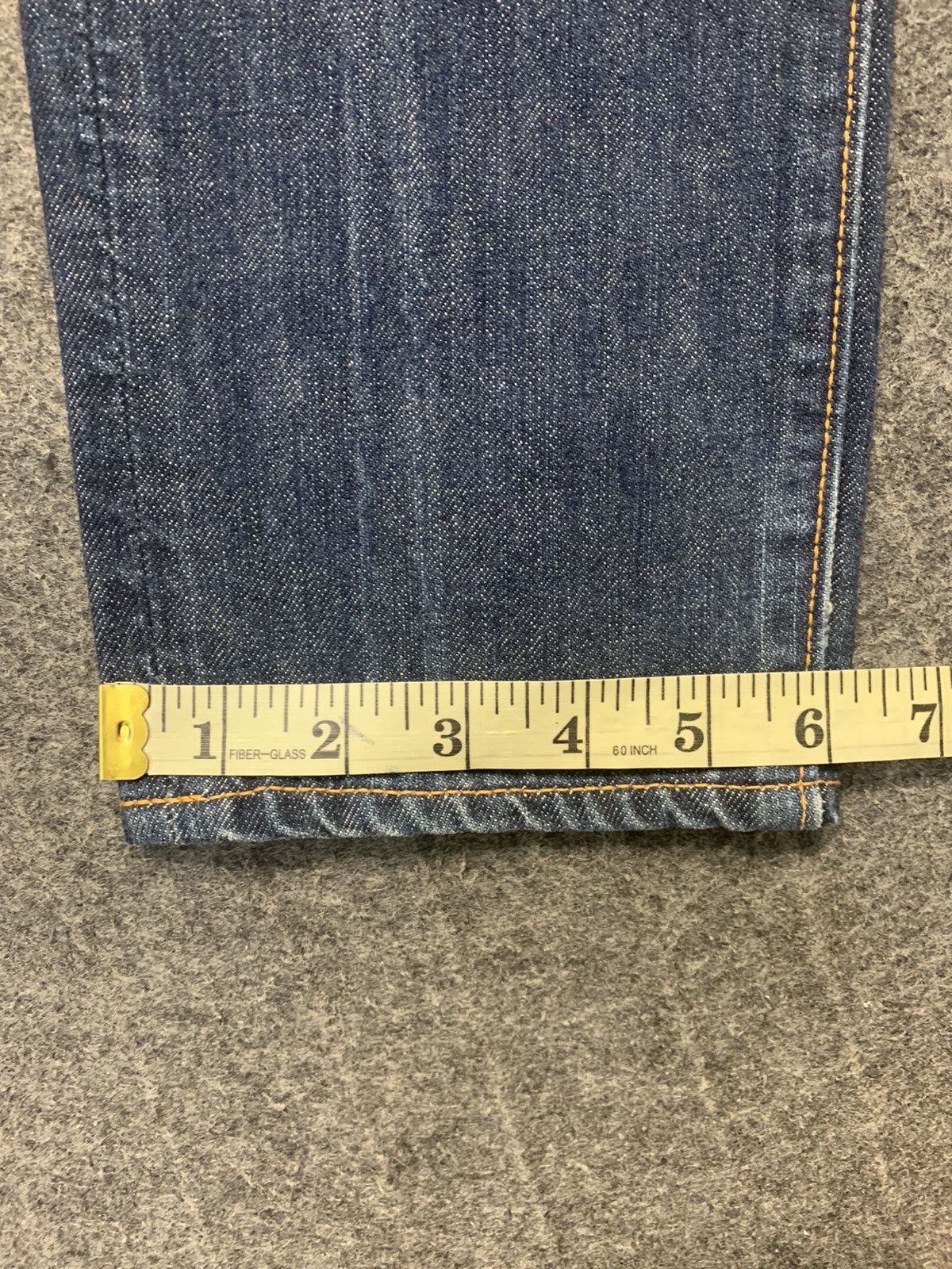 Japanese Brand Rare Kapital Okayama Slim Fit Indigo Denim Jeans Size 29" - 13 Thumbnail