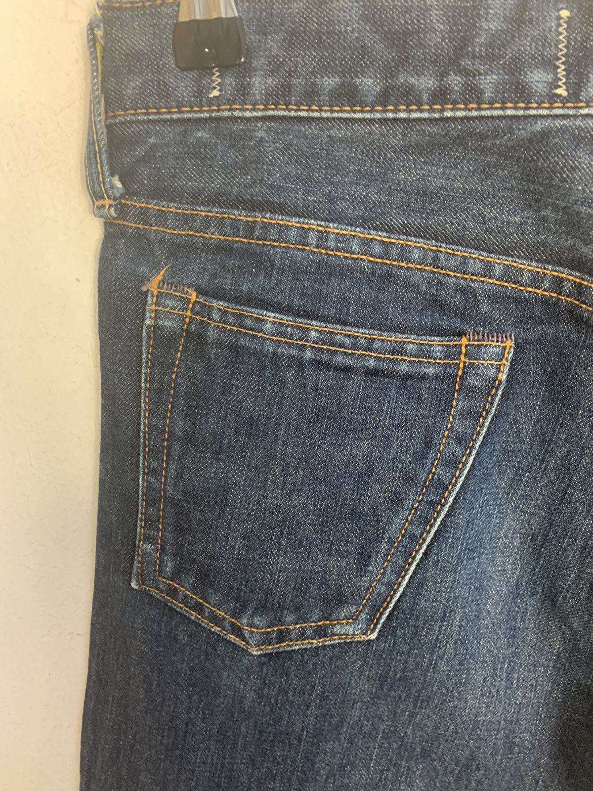 Japanese Brand Rare Kapital Okayama Slim Fit Indigo Denim Jeans Size 29" - 8 Thumbnail