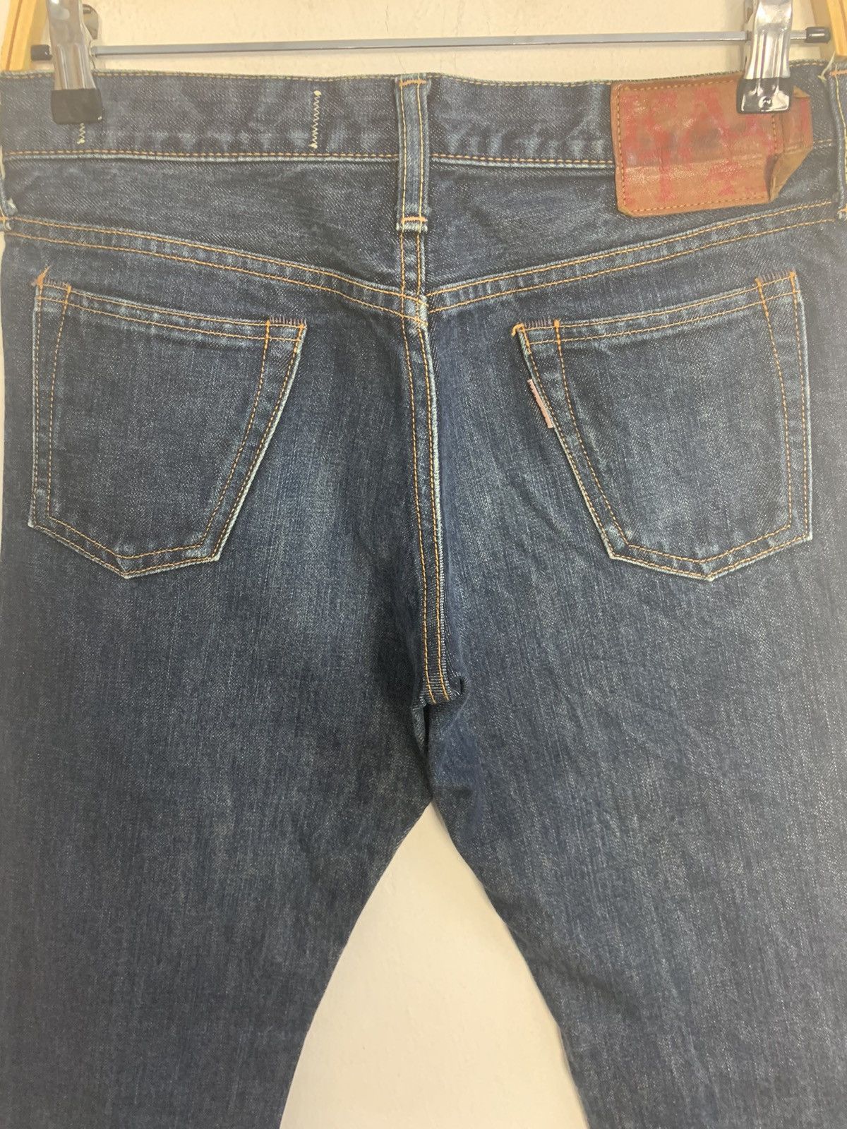Japanese Brand Rare Kapital Okayama Slim Fit Indigo Denim Jeans Size 29" - 4 Thumbnail