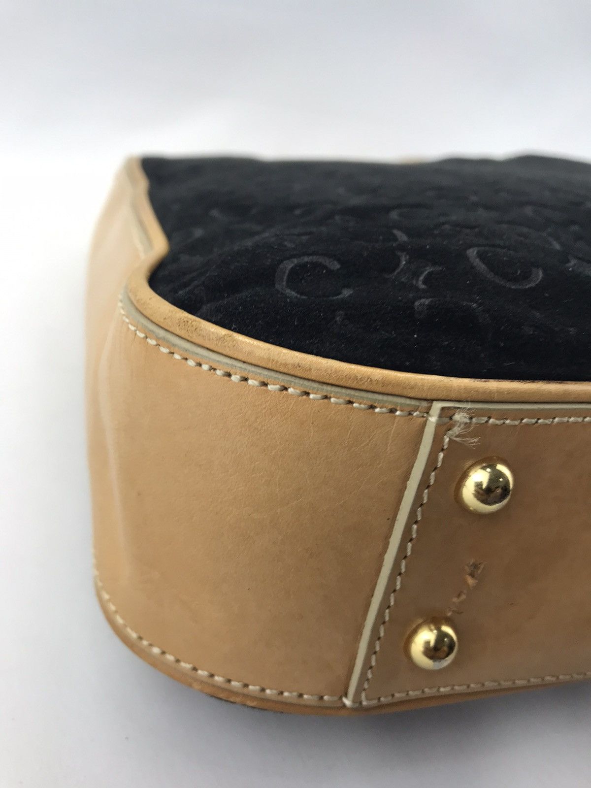 Celine ❌Last Drop❌Auth Celine Suede leather monogram shoulderbag Size ONE SIZE - 13 Thumbnail