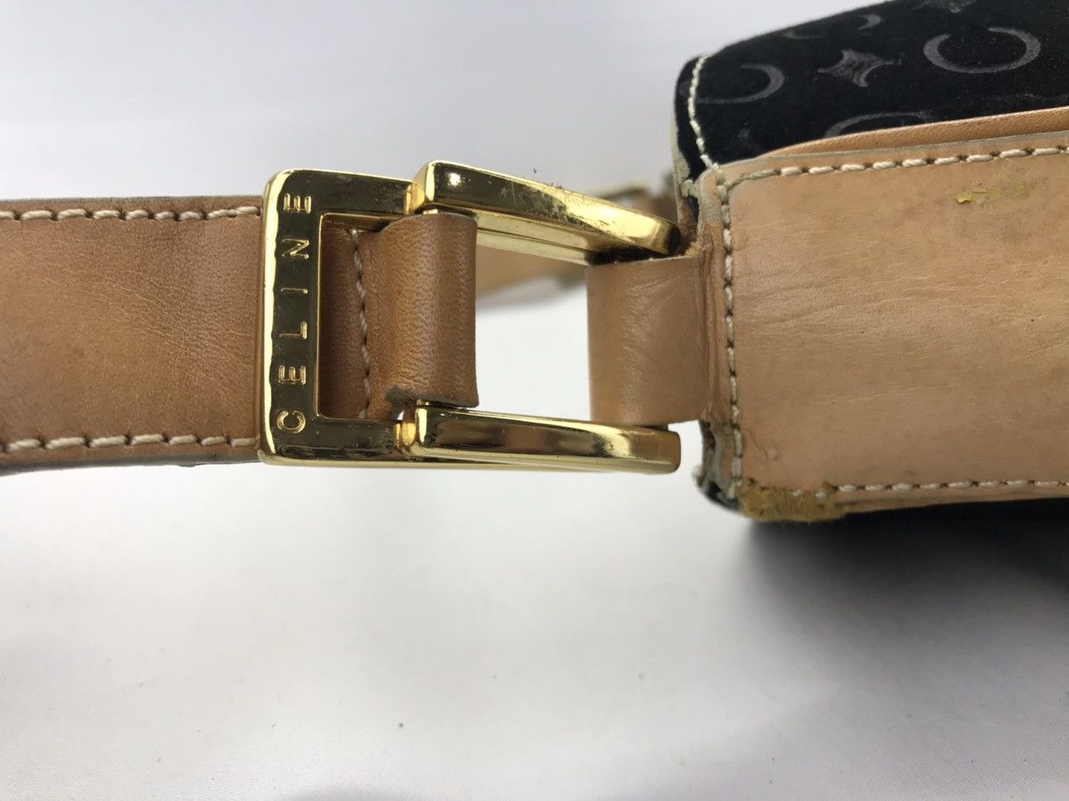 Celine ❌Last Drop❌Auth Celine Suede leather monogram shoulderbag Size ONE SIZE - 10 Thumbnail