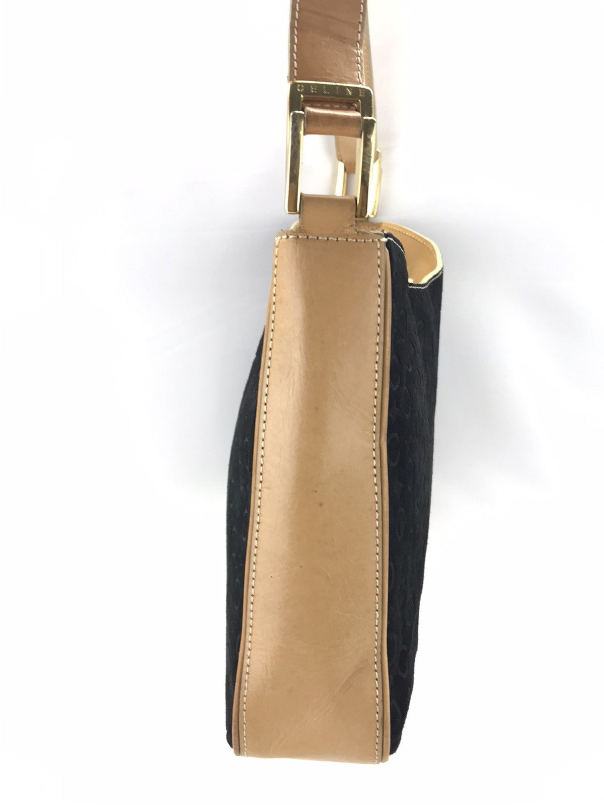 Celine ❌Last Drop❌Auth Celine Suede leather monogram shoulderbag Size ONE SIZE - 8 Thumbnail
