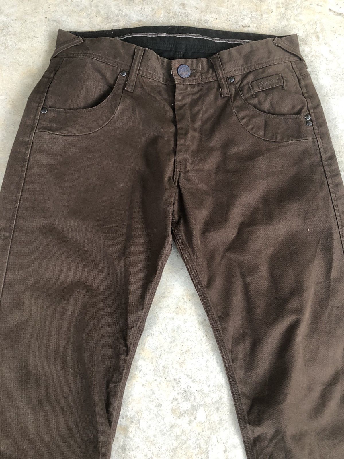 291295=Homme 291295 Homme Embroidered Jeans Punk Style Size US 31 - 3 Thumbnail