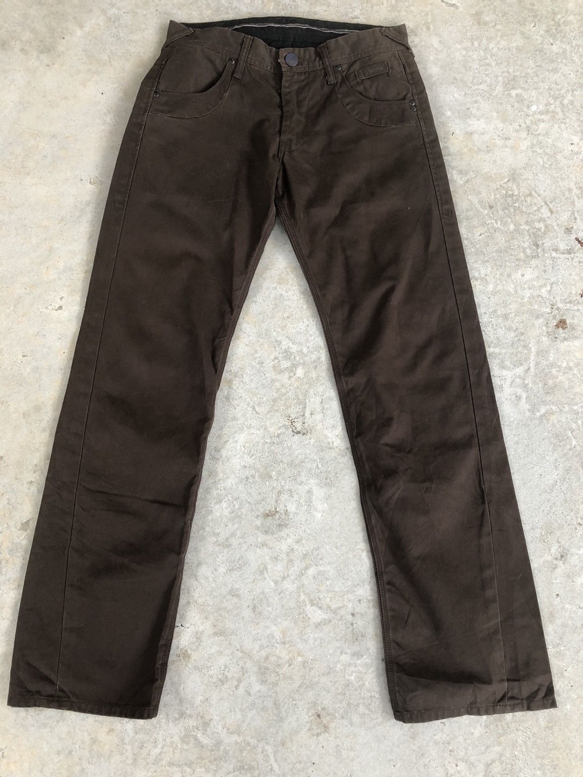 291295=Homme 291295 Homme Embroidered Jeans Punk Style Size US 31 - 1 Thumbnail