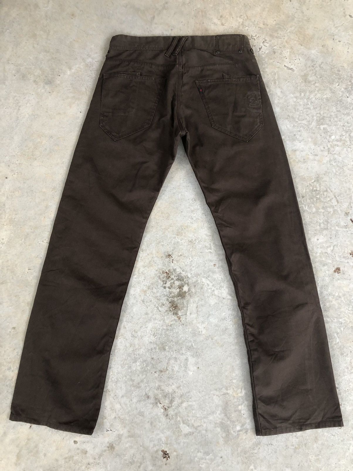 291295=Homme 291295 Homme Embroidered Jeans Punk Style Size US 31 - 2 Thumbnail
