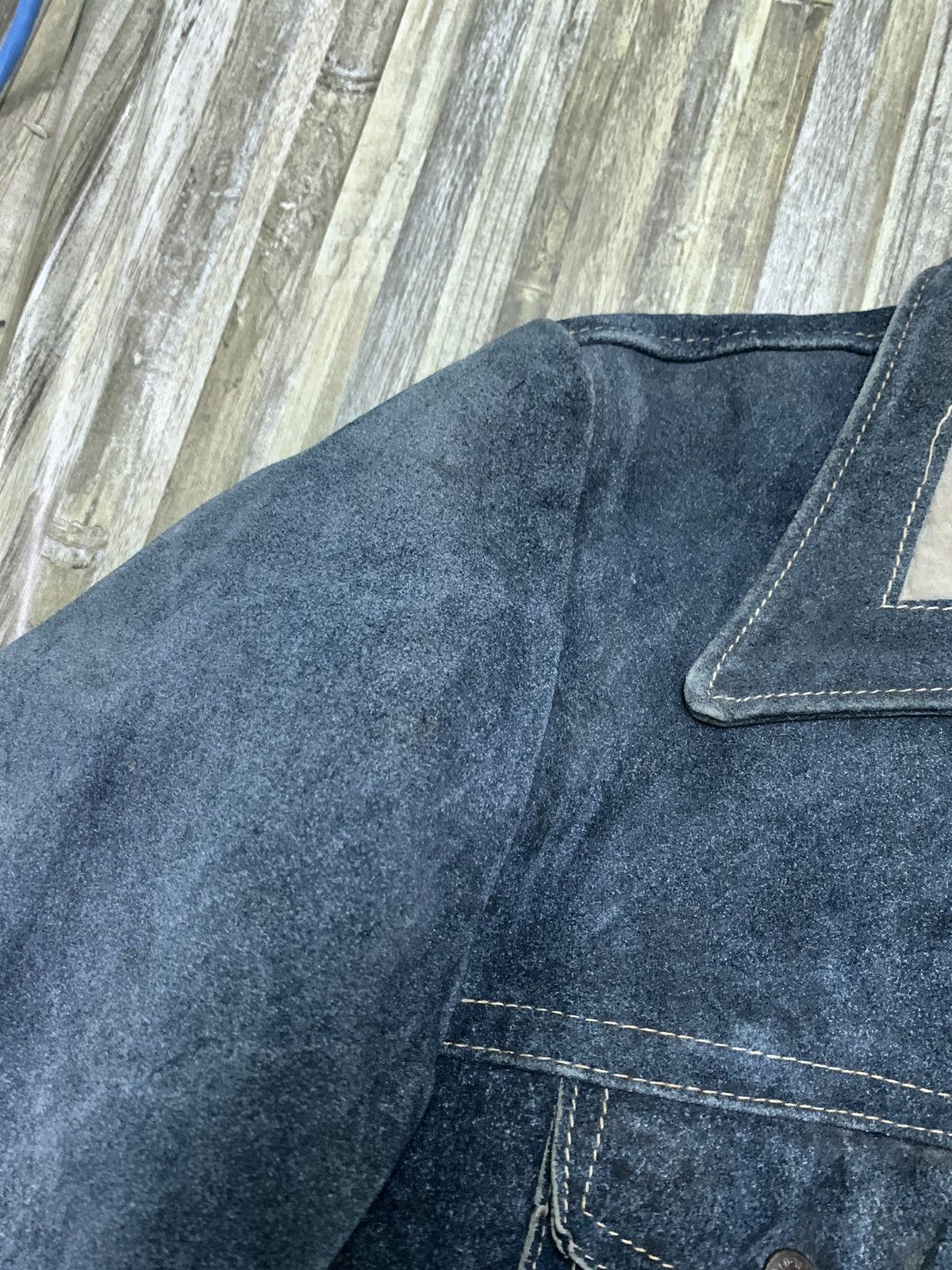 Levi's Vintage Clothing Super Rare Vintage 80’s Levi’s Fall Winter Leather Jacket Size US M / EU 48-50 / 2 - 12 Thumbnail