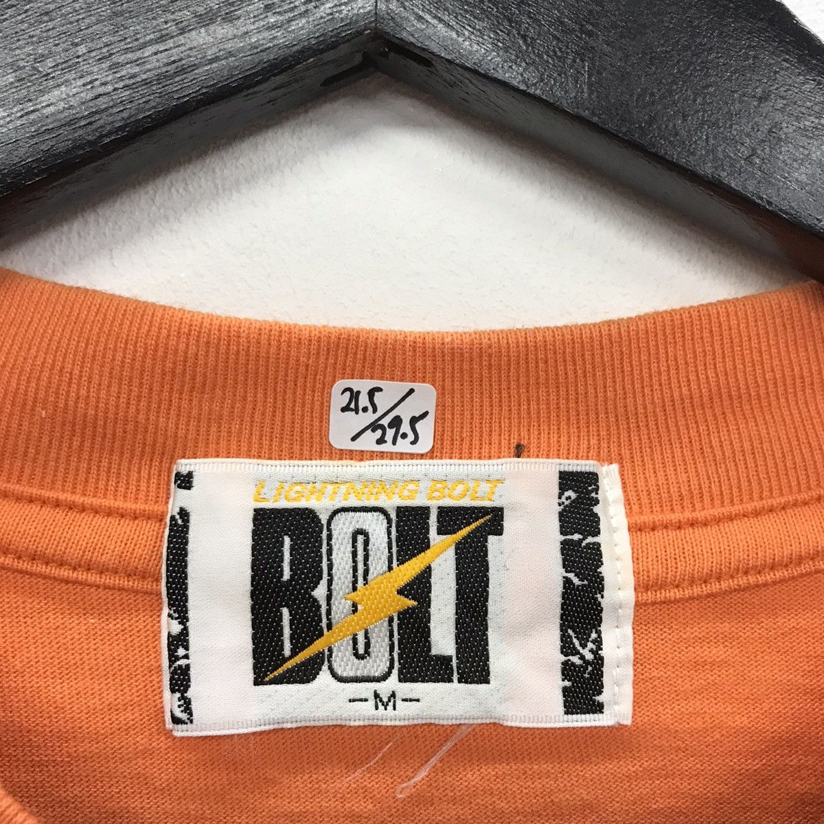 Lightning Bolt × Vintage Rare!! Vintage Lightning Bolt Surfing Graphic Tee Size US M / EU 48-50 / 2 - 12 Thumbnail