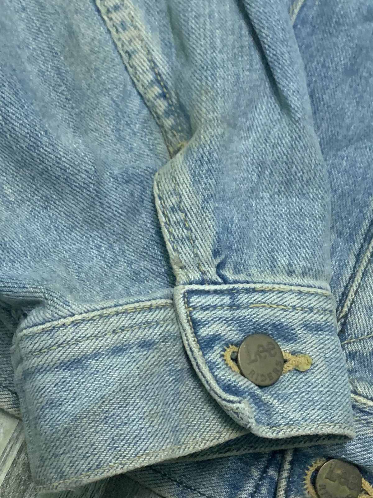 Japanese Brand × Lee × Vintage Nice Vintage Lee Raiders Sanforized Denim Jacket Size US S / EU 44-46 / 1 - 5 Thumbnail