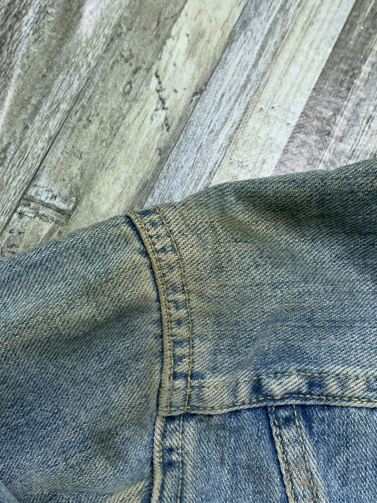 Japanese Brand × Lee × Vintage Nice Vintage Lee Raiders Sanforized Denim Jacket Size US S / EU 44-46 / 1 - 7 Thumbnail
