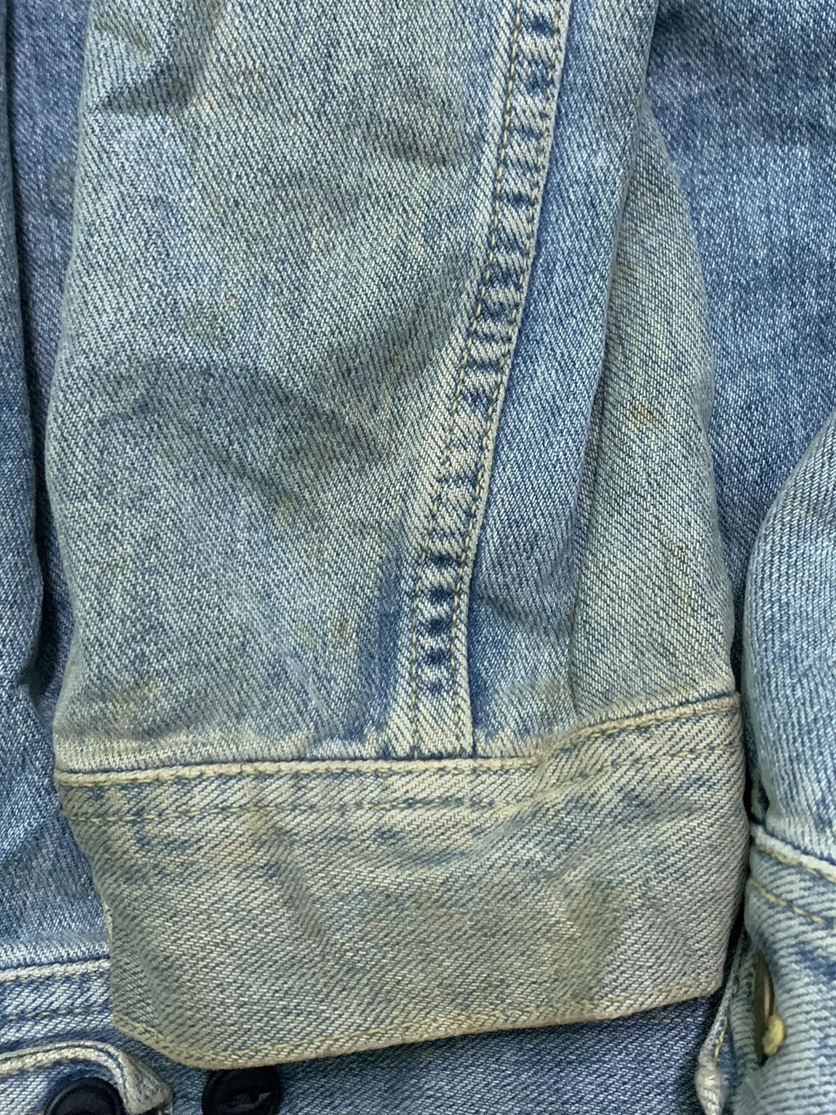 Japanese Brand × Lee × Vintage Nice Vintage Lee Raiders Sanforized Denim Jacket Size US S / EU 44-46 / 1 - 8 Thumbnail