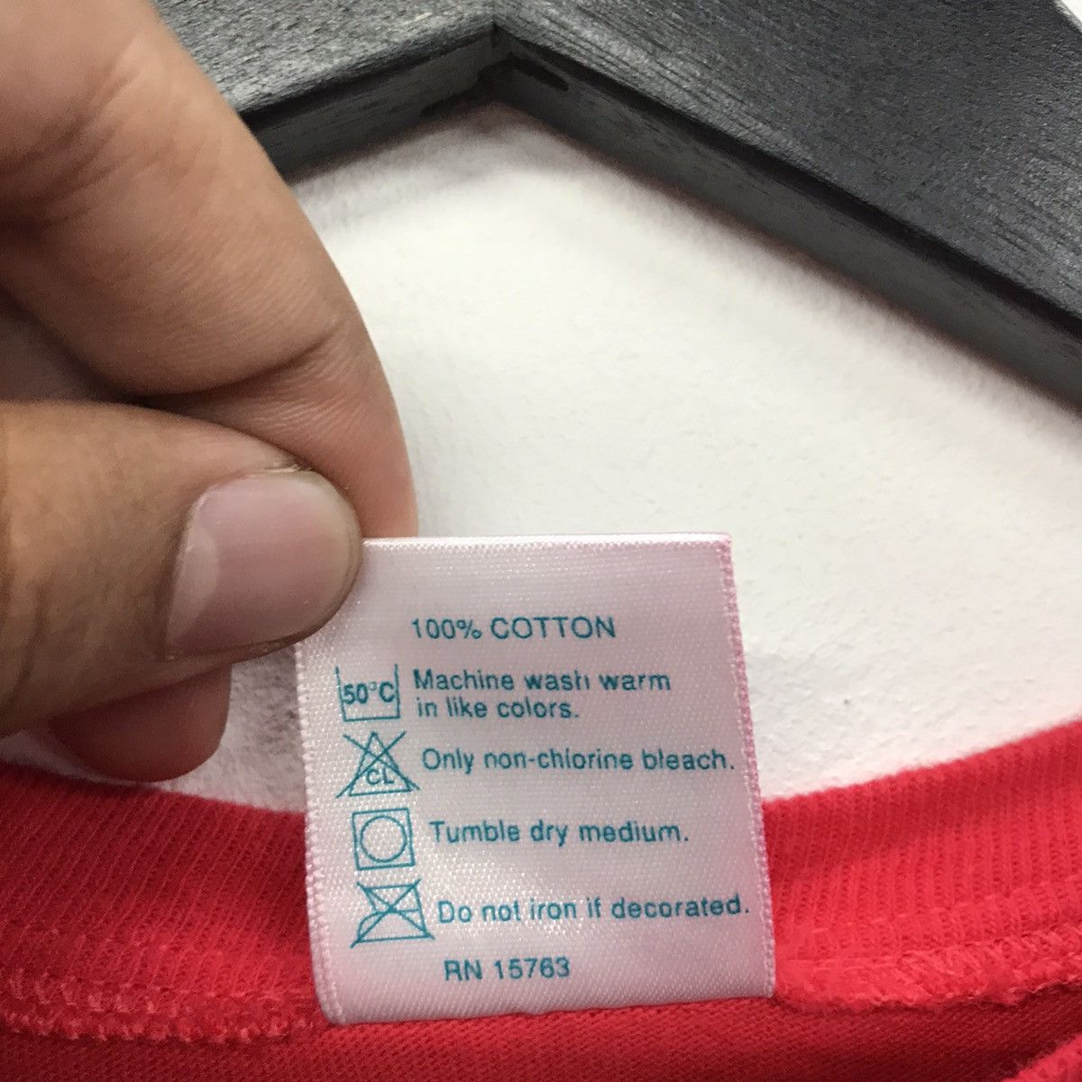 Hanes × Vintage Rare!! Vintage Hanes Honolulu Marathon 1992 Mirror Print Tee Size US L / EU 52-54 / 3 - 13 Thumbnail