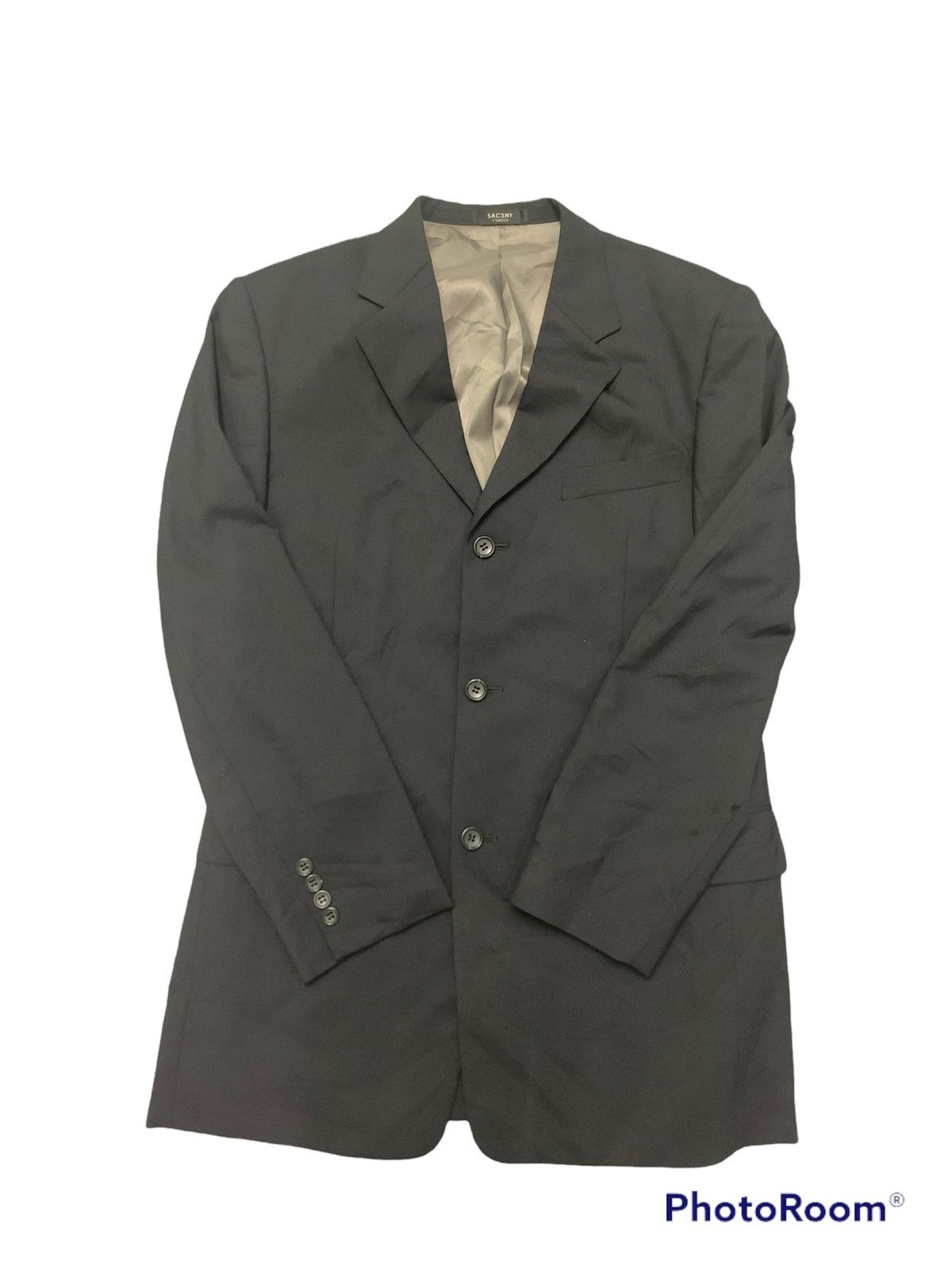 Yohji Yamamoto Nice Sacsny Y’Saccs 3 Button Blazer Jacket Size US L / EU 52-54 / 3 - 1 Thumbnail