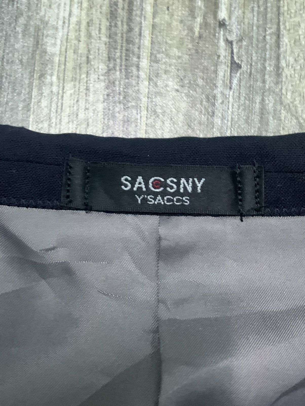 Yohji Yamamoto Nice Sacsny Y’Saccs 3 Button Blazer Jacket Size US L / EU 52-54 / 3 - 6 Thumbnail