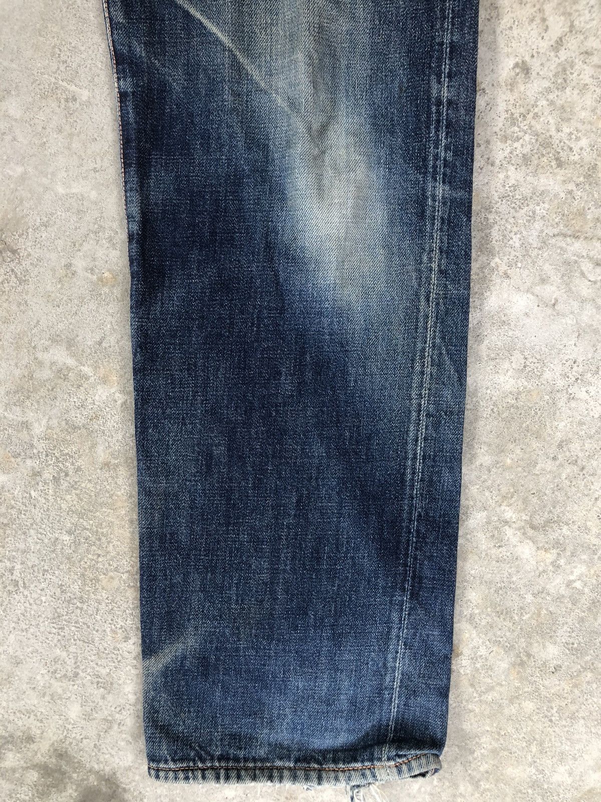 Evisu Evisu 2001 Distressed Jeans Selvedge Denim Size US 28 / EU 44 - 8 Thumbnail