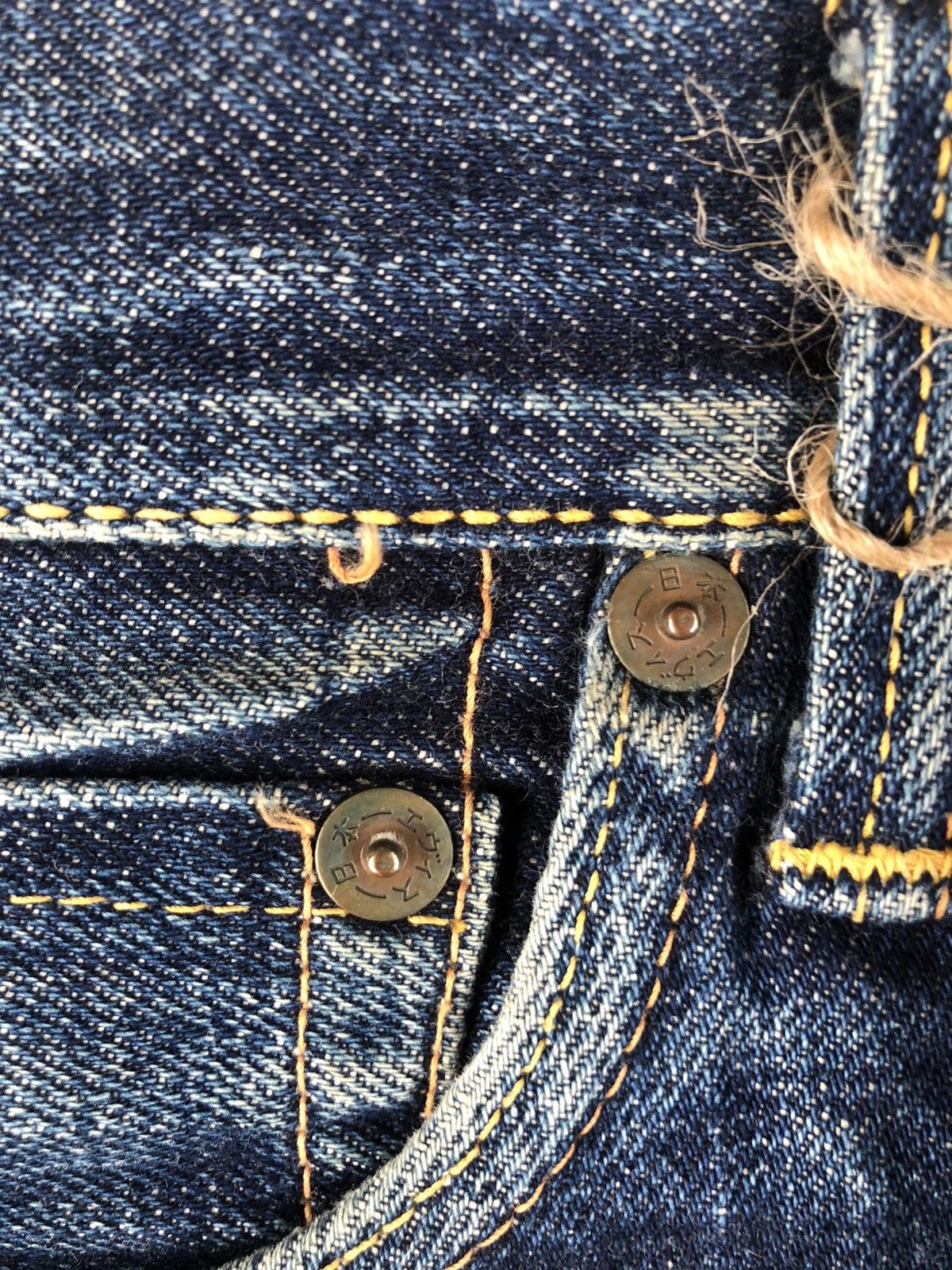 Evisu Evisu 2001 Distressed Jeans Selvedge Denim Size US 28 / EU 44 - 10 Thumbnail