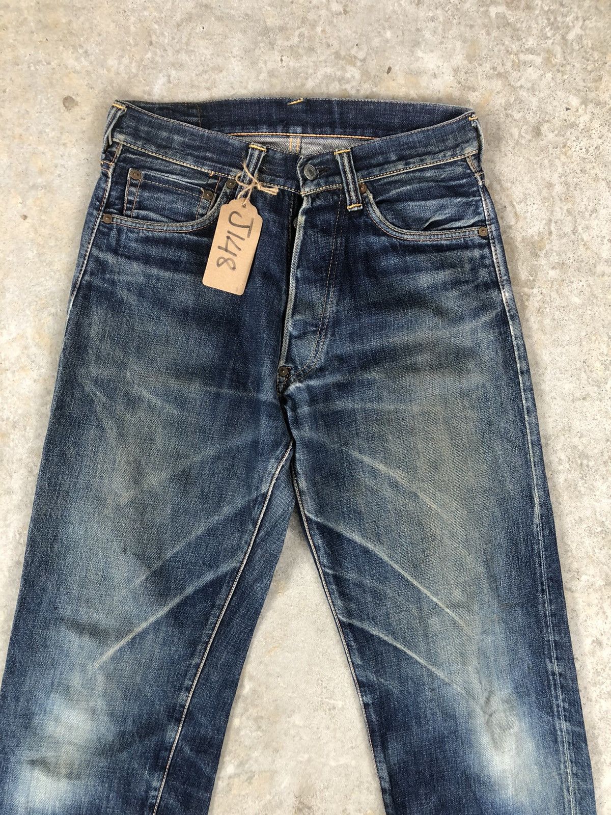 Evisu Evisu 2001 Distressed Jeans Selvedge Denim Size US 28 / EU 44 - 3 Thumbnail