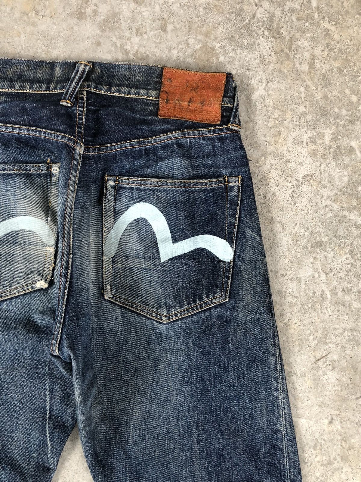 Evisu Evisu 2001 Distressed Jeans Selvedge Denim Size US 28 / EU 44 - 12 Thumbnail