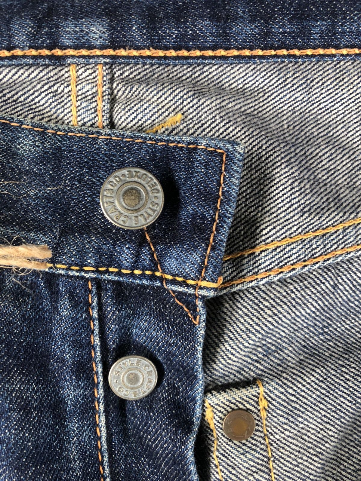 Evisu Evisu 2001 Distressed Jeans Selvedge Denim Size US 28 / EU 44 - 9 Thumbnail