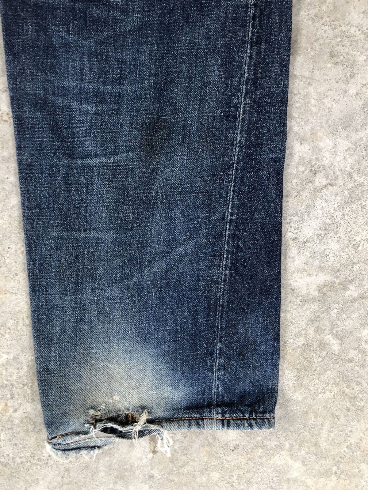 Evisu Evisu 2001 Distressed Jeans Selvedge Denim Size US 28 / EU 44 - 14 Thumbnail