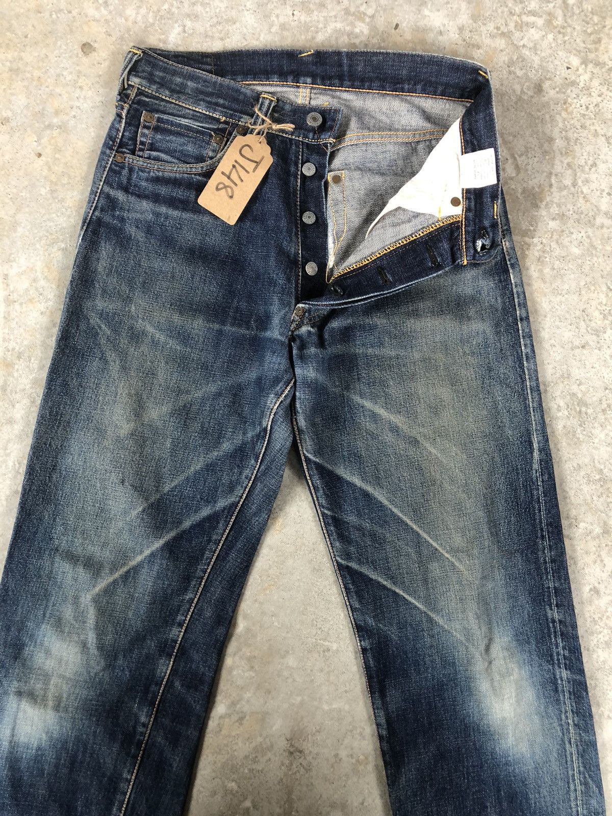 Evisu Evisu 2001 Distressed Jeans Selvedge Denim Size US 28 / EU 44 - 4 Thumbnail