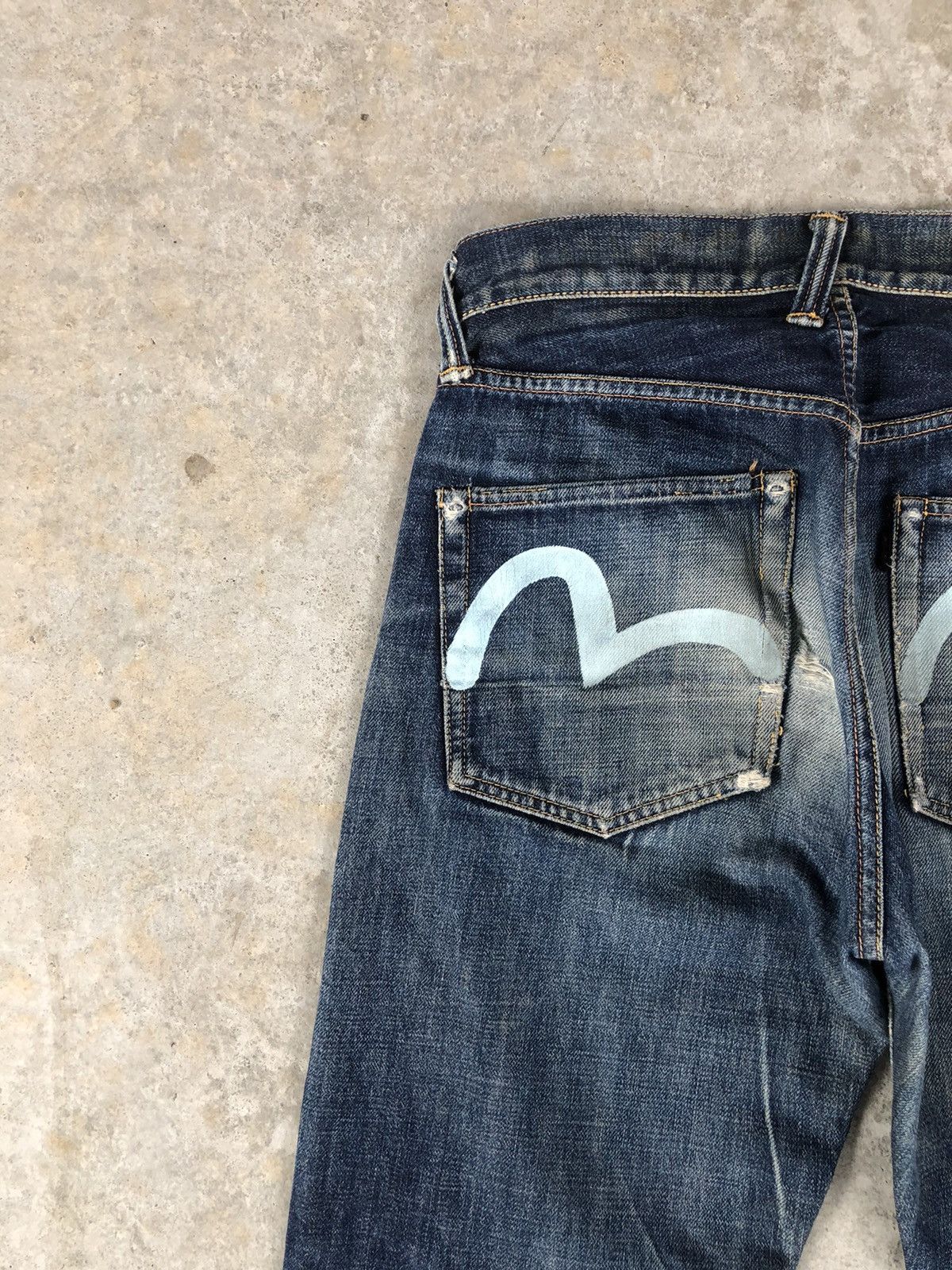 Evisu Evisu 2001 Distressed Jeans Selvedge Denim Size US 28 / EU 44 - 11 Thumbnail