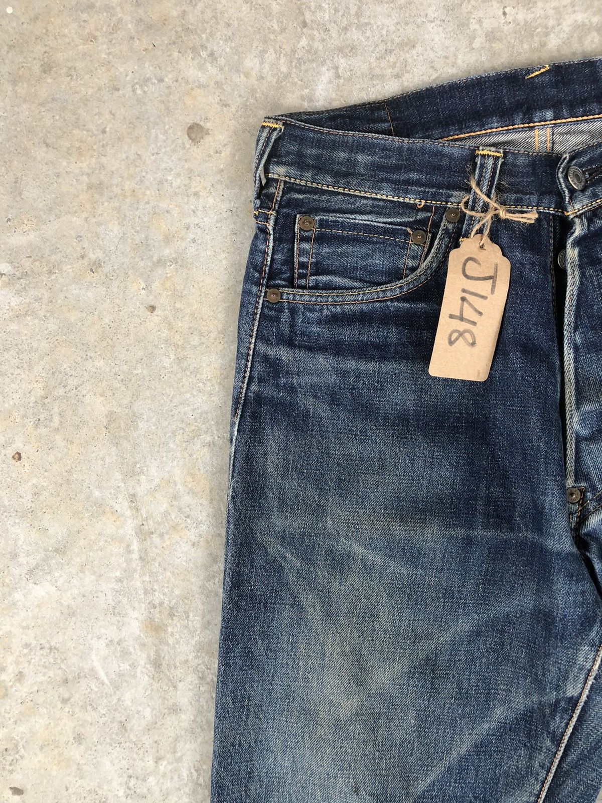 Evisu Evisu 2001 Distressed Jeans Selvedge Denim Size US 28 / EU 44 - 5 Thumbnail