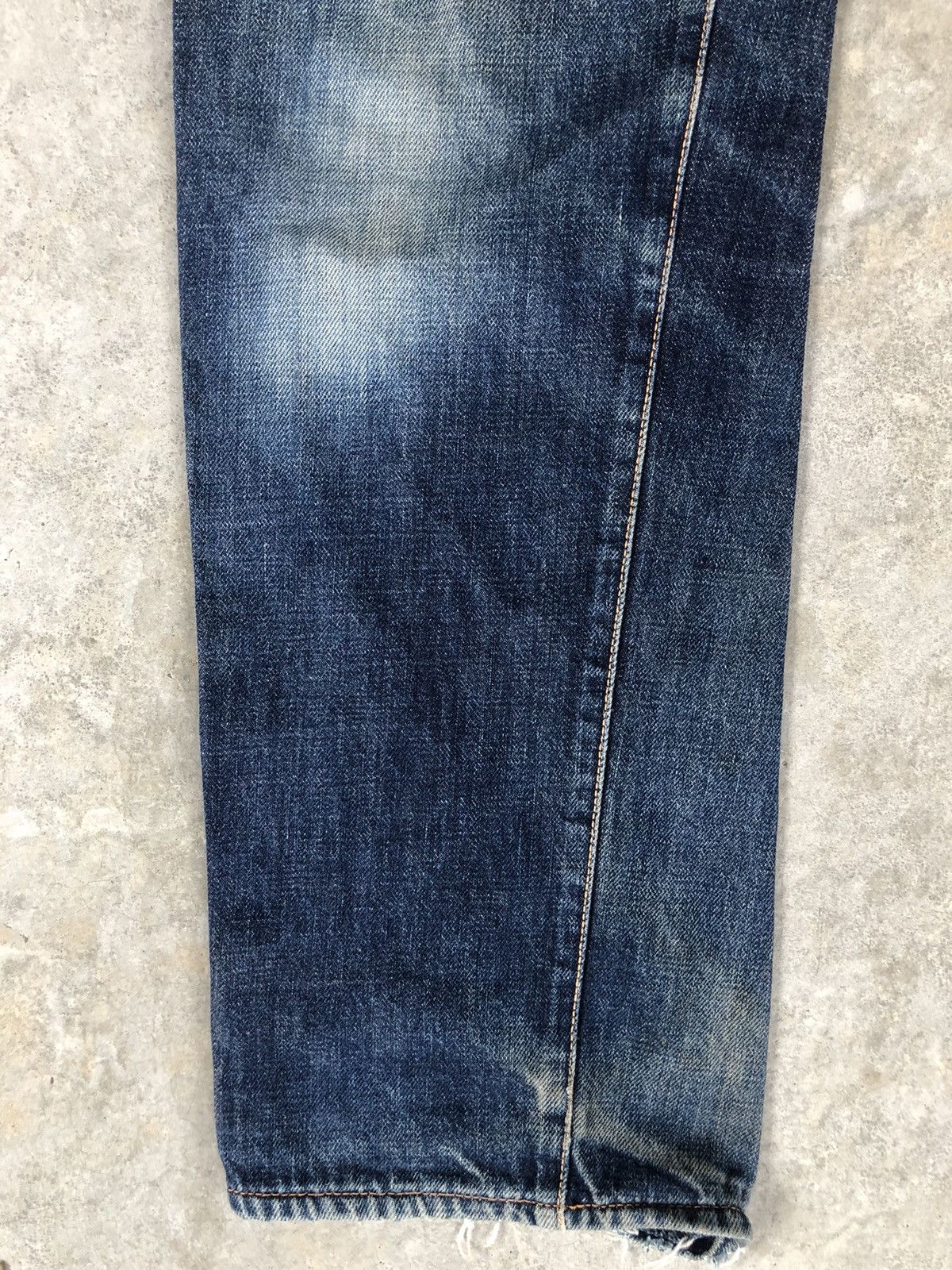 Evisu Evisu 2001 Distressed Jeans Selvedge Denim Size US 28 / EU 44 - 7 Thumbnail